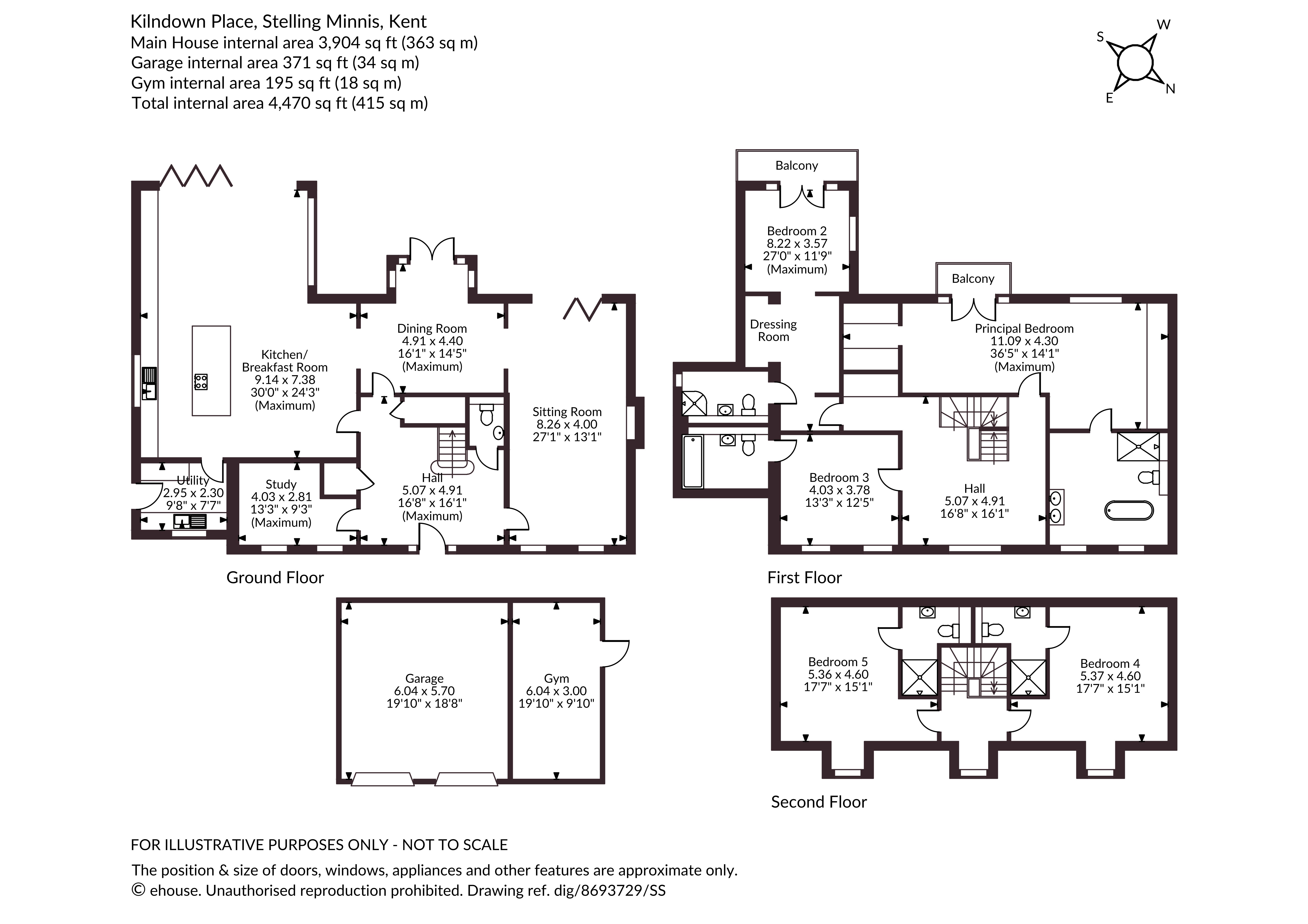 19, Kilndown Place, Canterbury floorplan