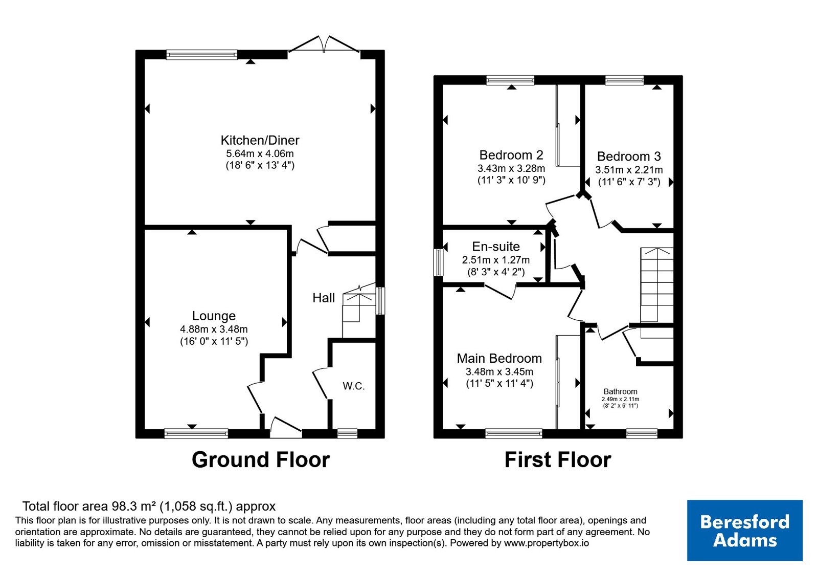 27, Fairwood Drive, Wrexham floorplan