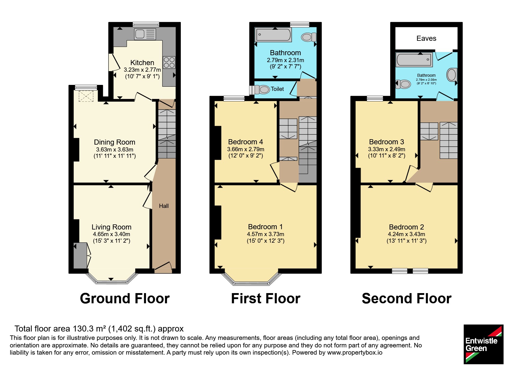 22, Westminster Road, Lancashire floorplan