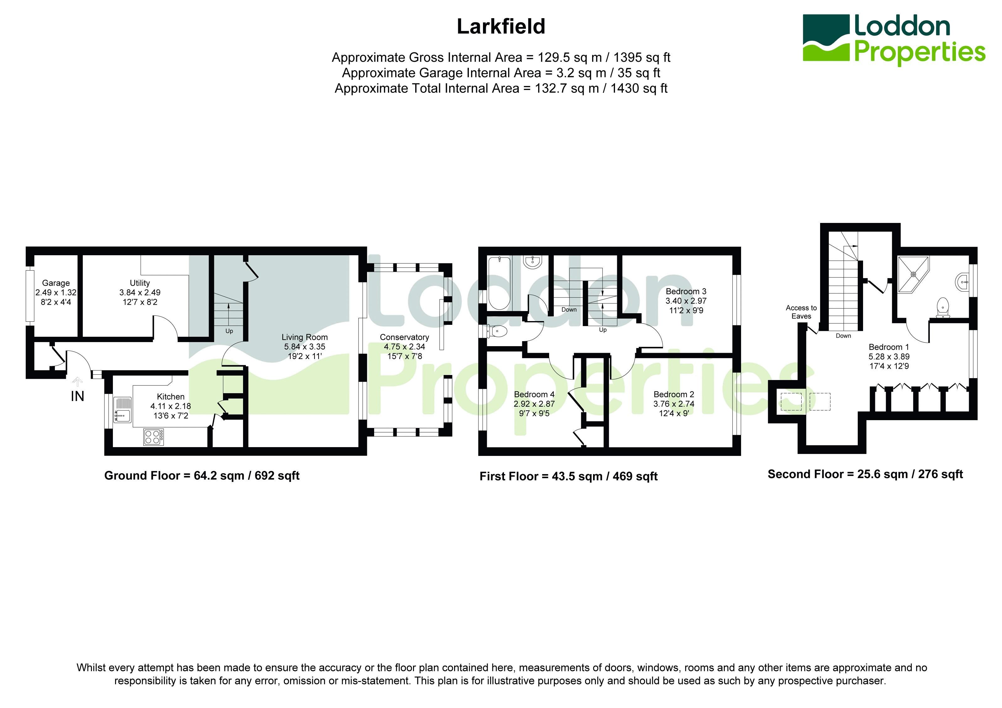 2, Larkfield, Basingstoke floorplan