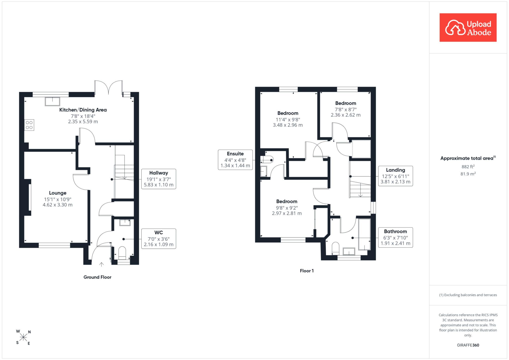 4, Bissell Crescent, Glasgow floorplan