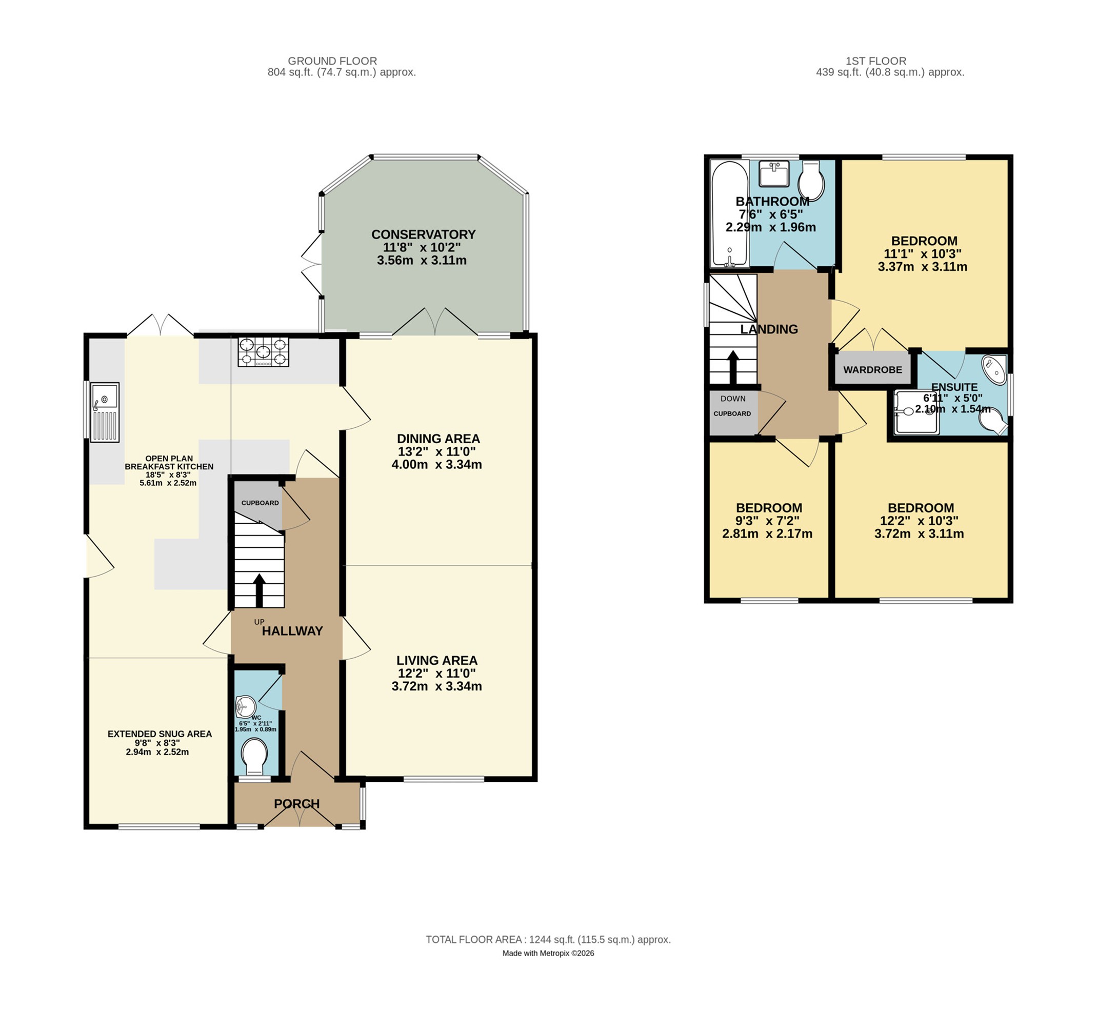 70, Green Lane, Stockport floorplan