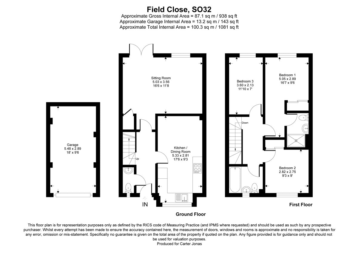 7, Field Close, Hampshire floorplan