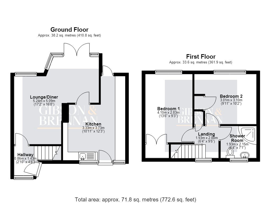 491 Whitmore Way, Basildon, Essex floorplan