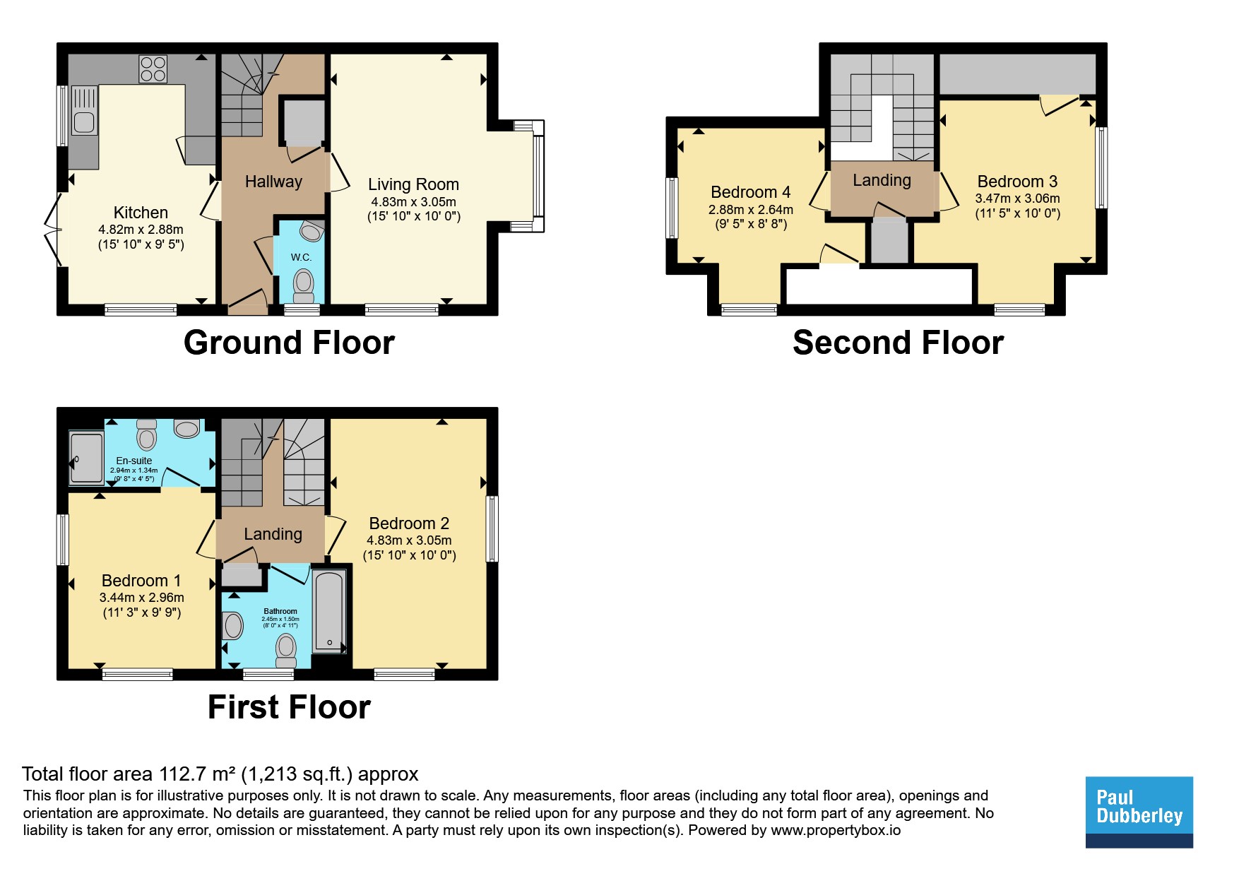 19, Rosehip Crescent, WALSALL floorplan