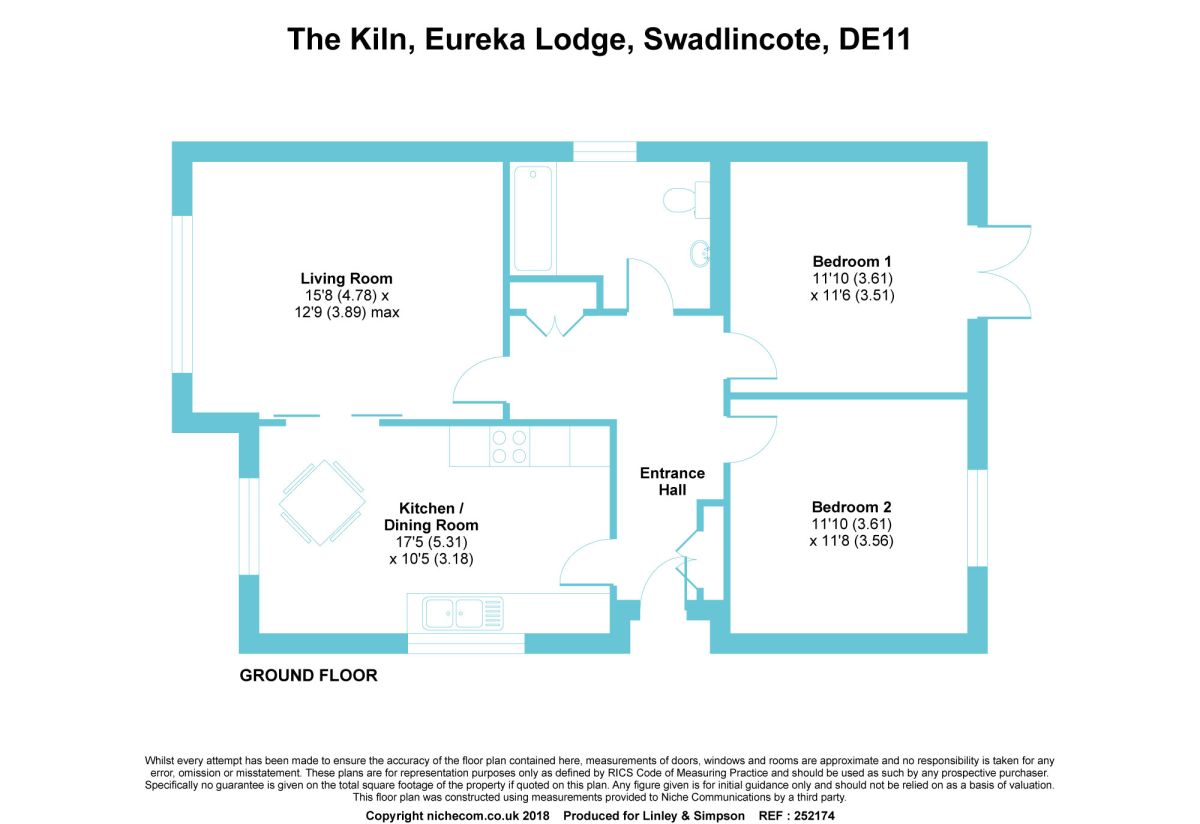 2 Bedrooms Bungalow for sale in Eureka Lodge Gardens, Swadlincote DE11