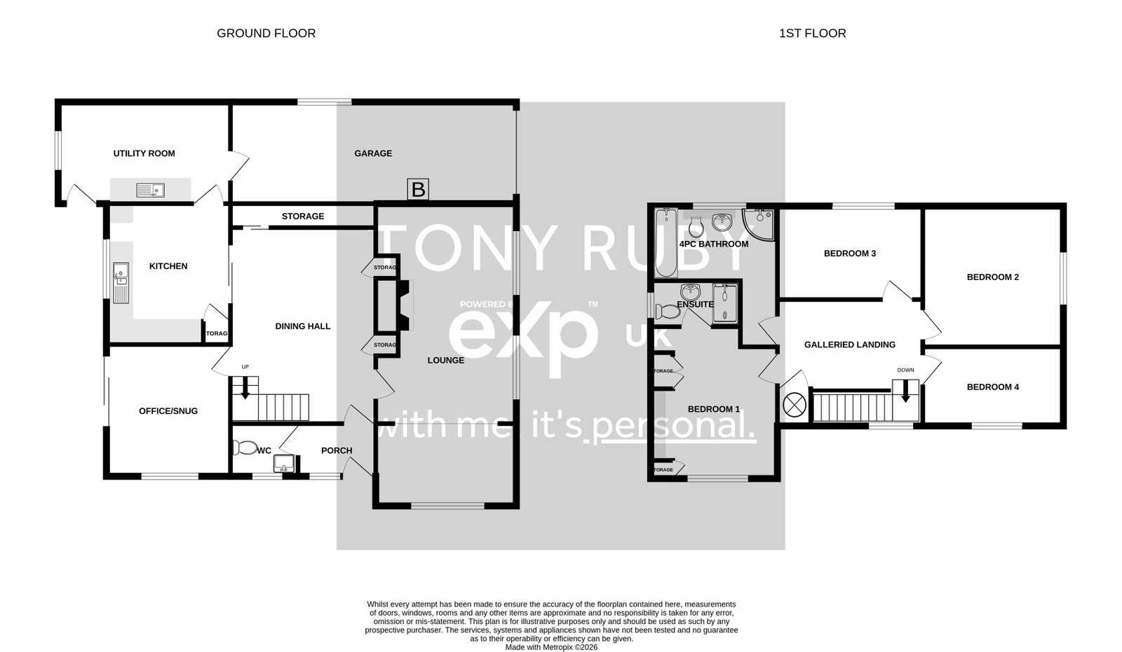 1, The Haverlands, Grantham floorplan