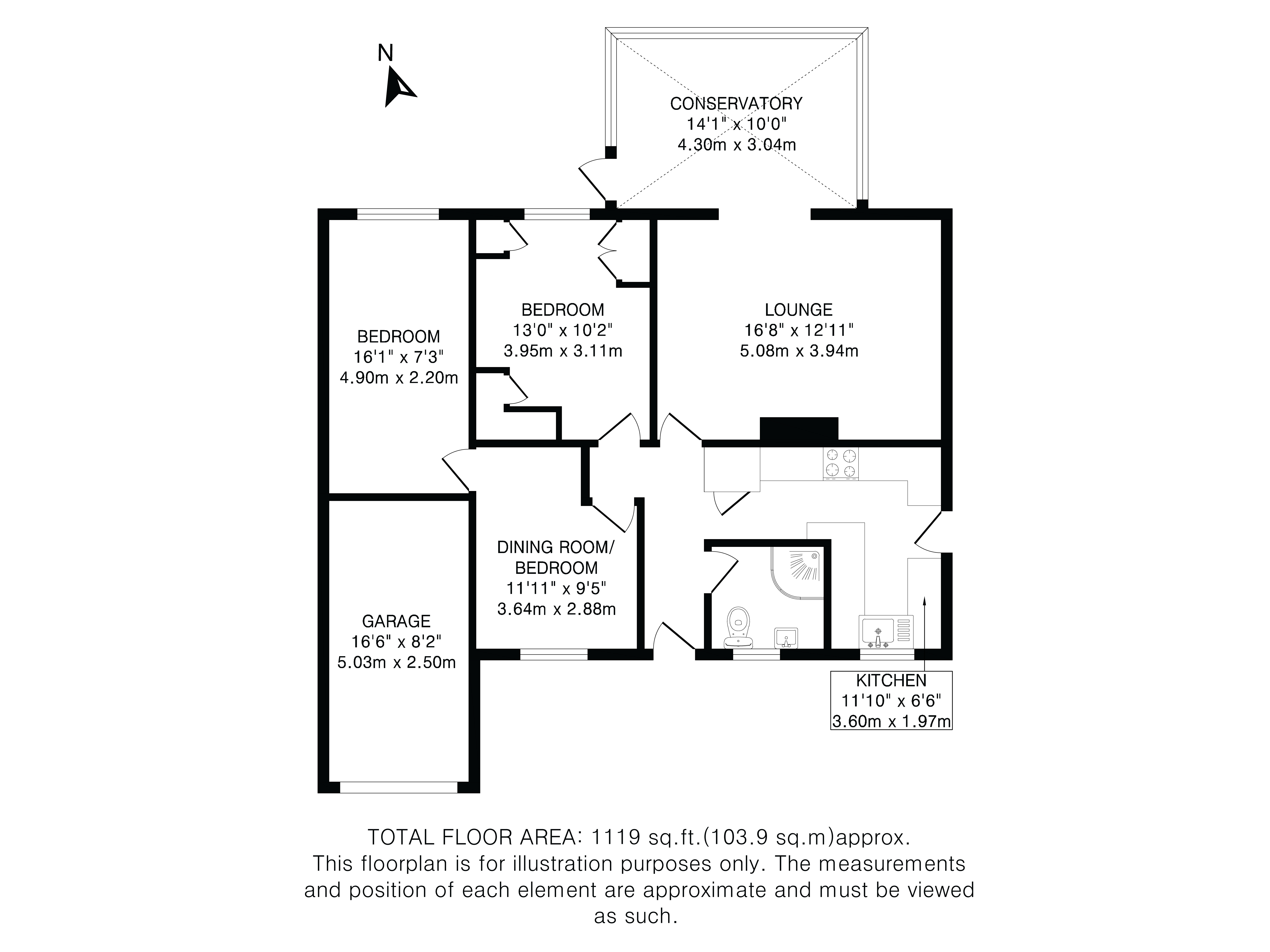 33, Wheat Hill, Letchworth Garden City floorplan