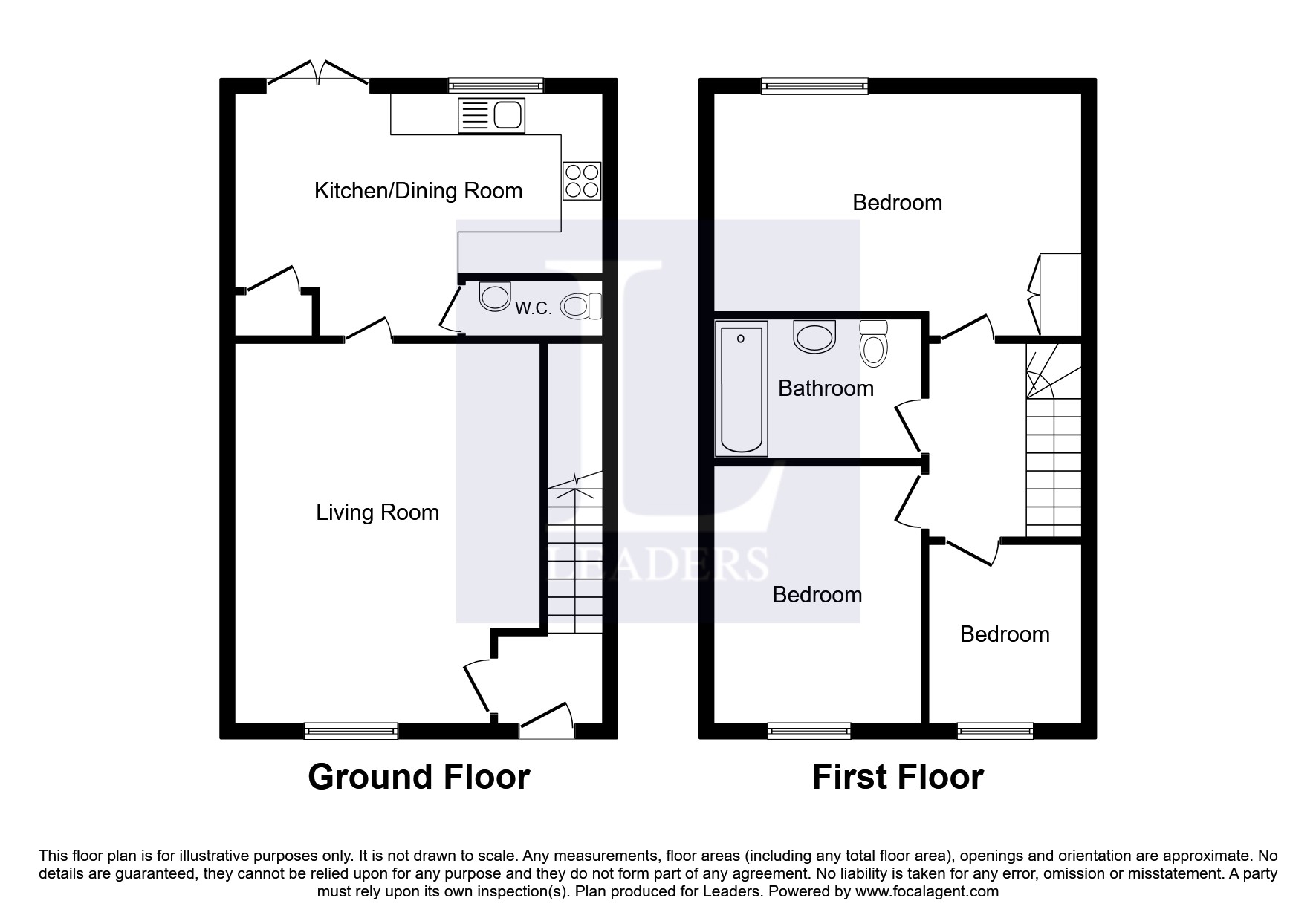 24, Balmoral Road, Oakham floorplan