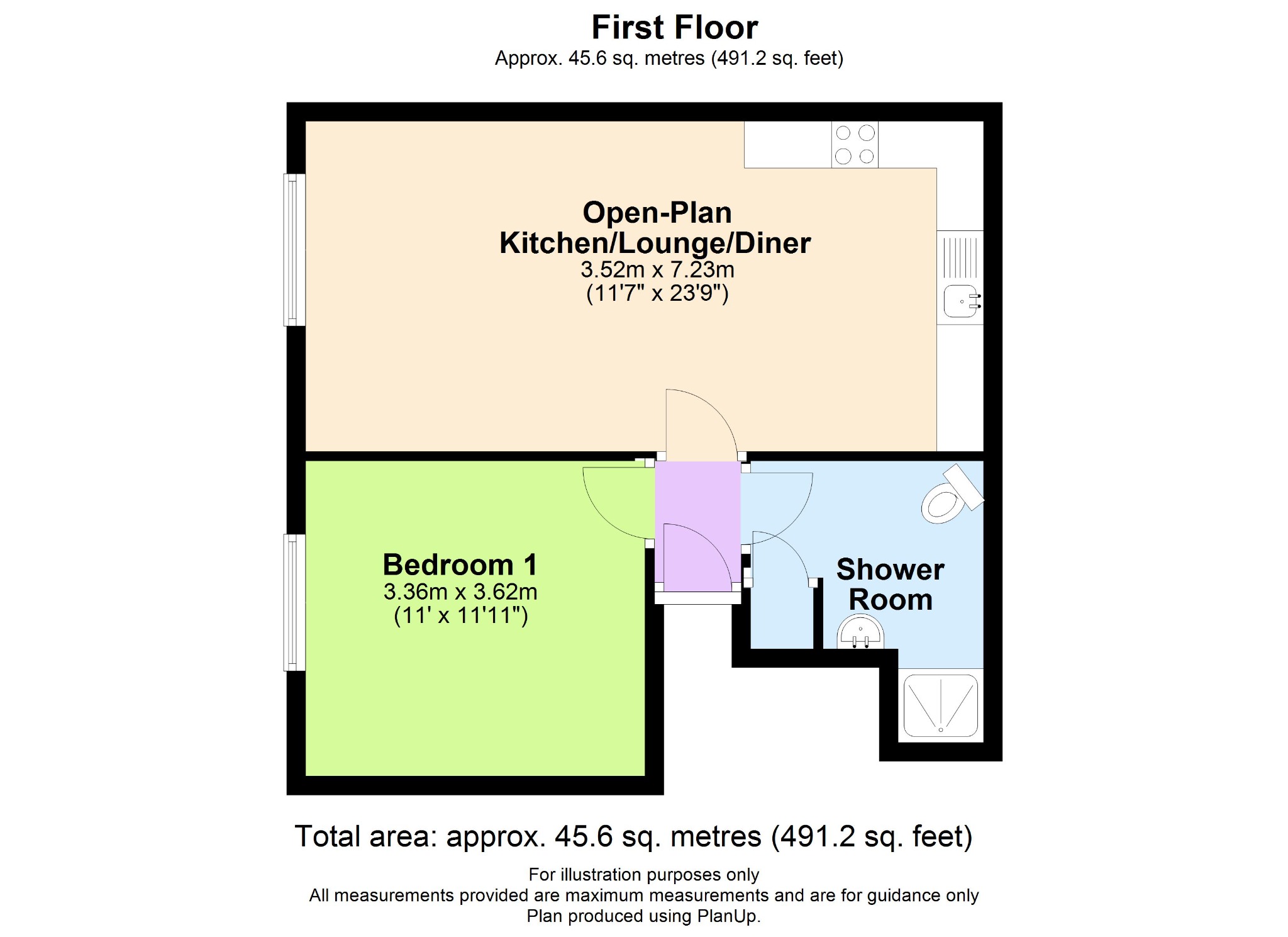 6 Old Mill, The Flour Mills, Staffordshire floorplan