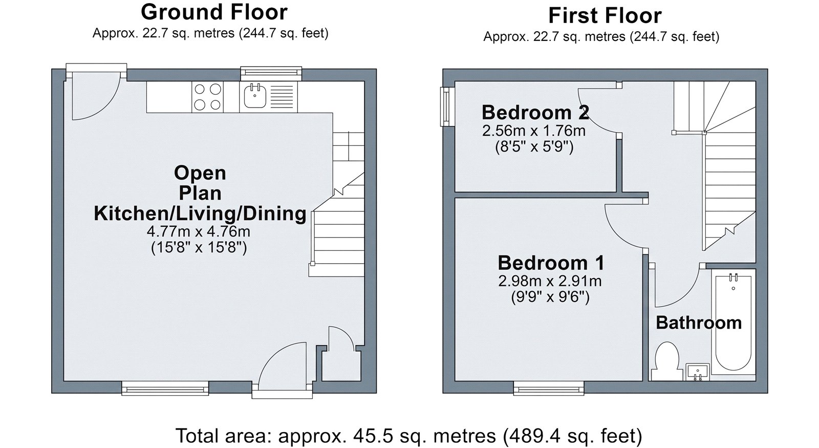 42B,, Fore Street, Bideford floorplan
