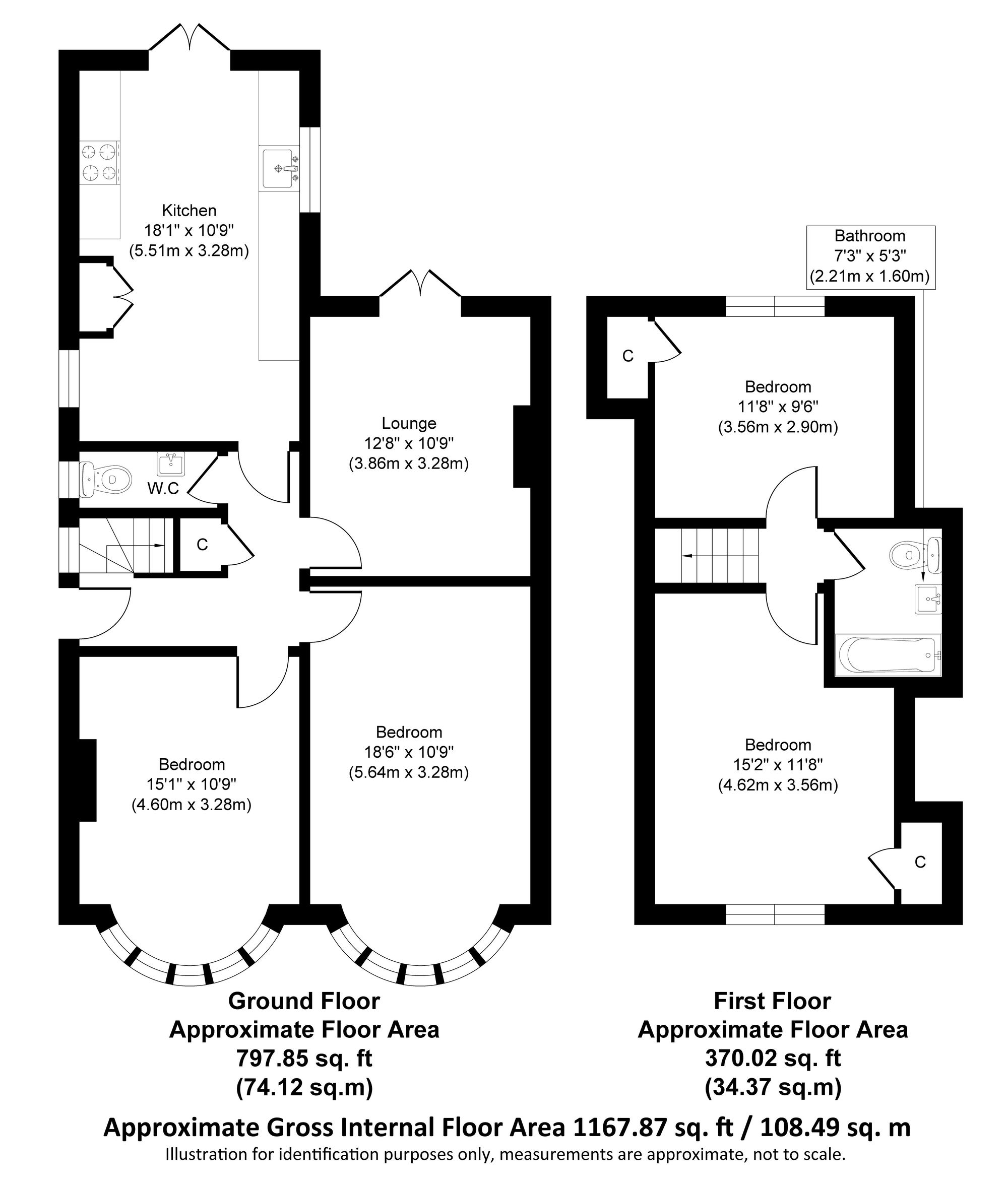 192 South Avenue, Southend-On-Sea floorplan