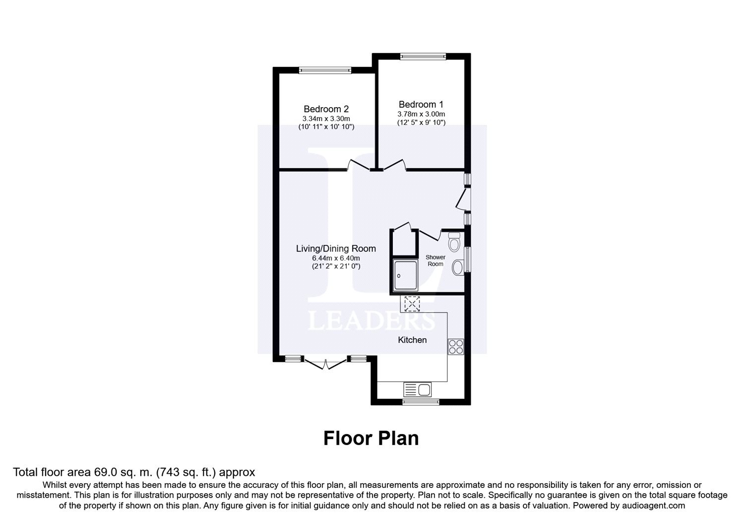 2 Bedrooms Semi-detached bungalow for sale in Barkhill Road, Vicars Cross, Chester CH3