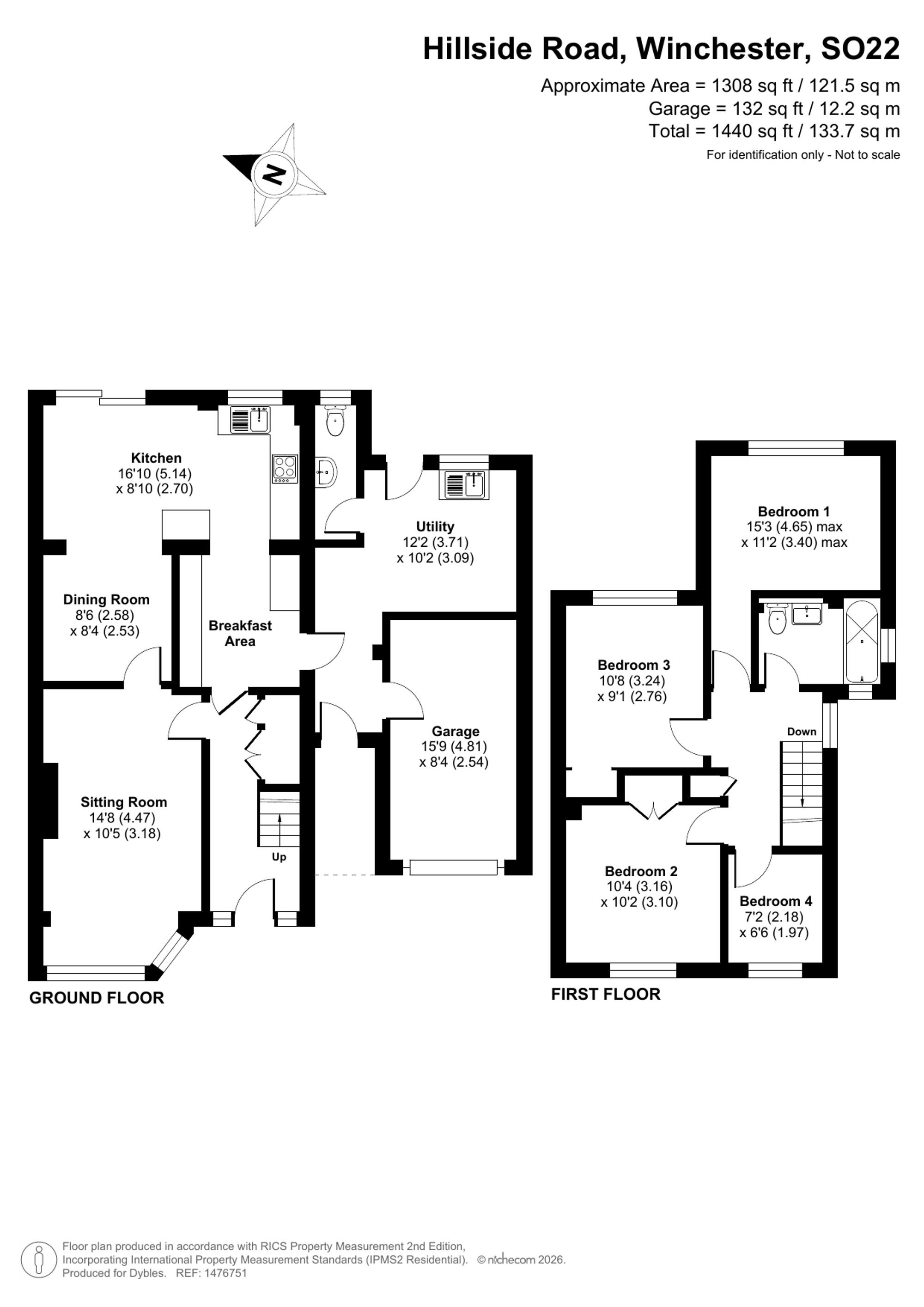 33 Hillside Road, Winchester floorplan