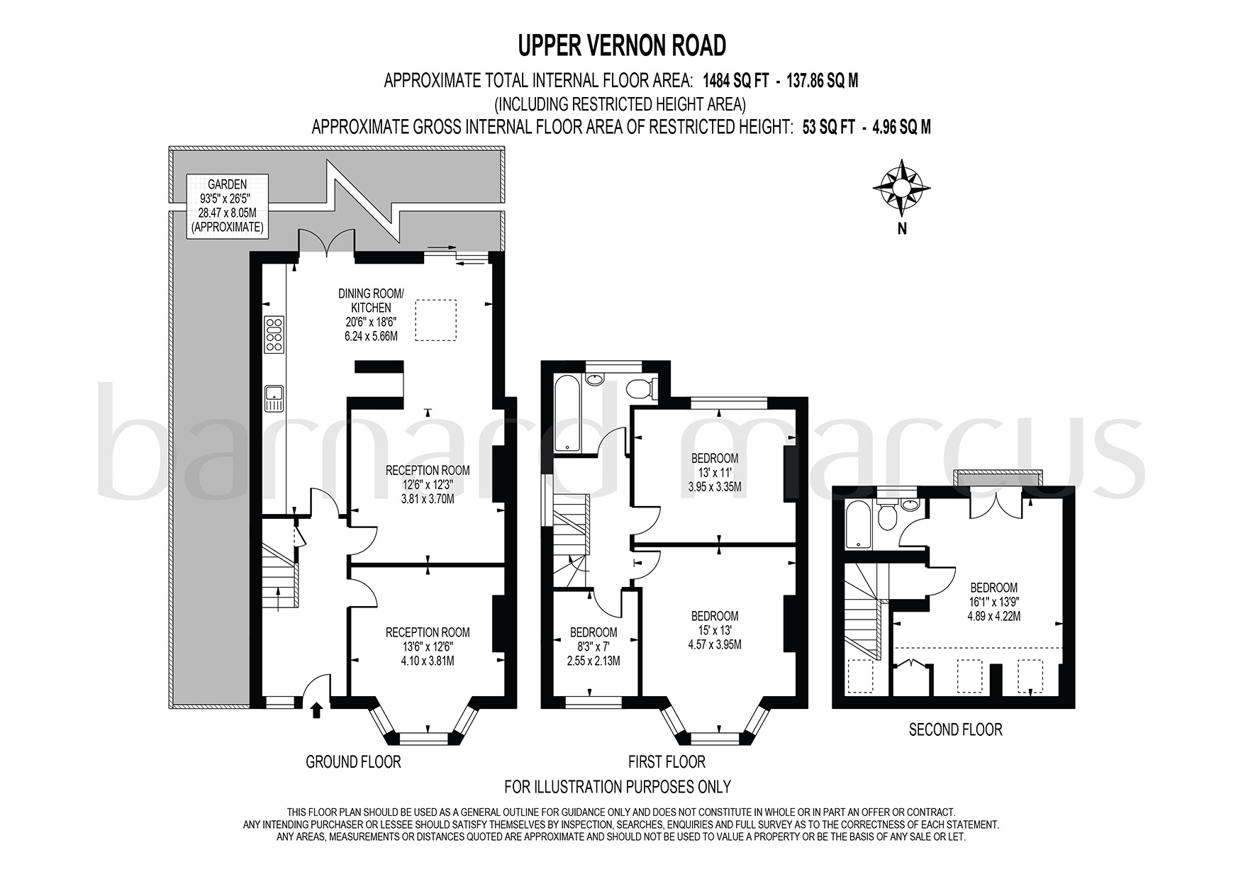60, Upper Vernon Road, SUTTON floorplan