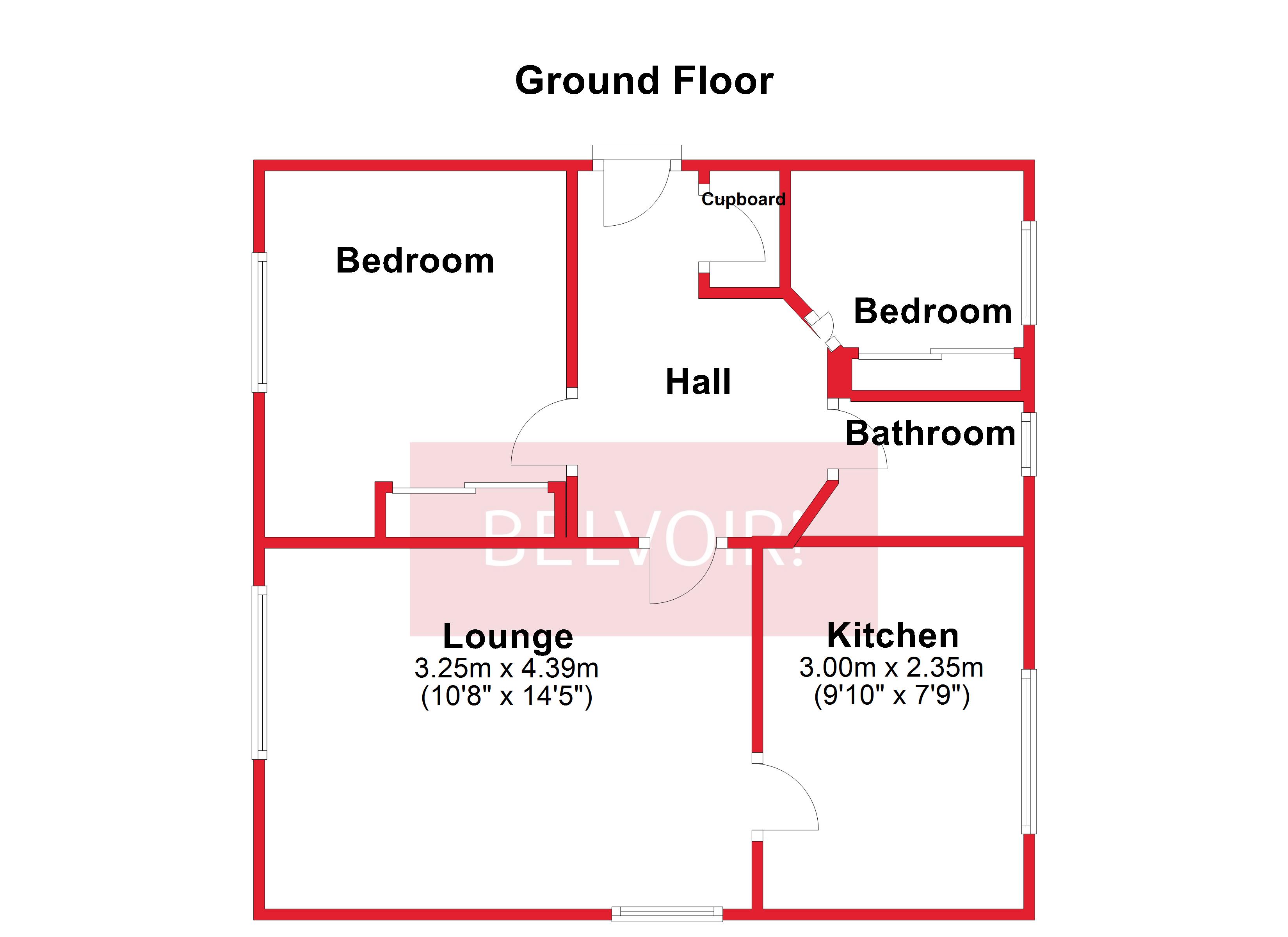 2 Bedrooms Flat to rent in Madderfield Mews, Linlithgow EH49