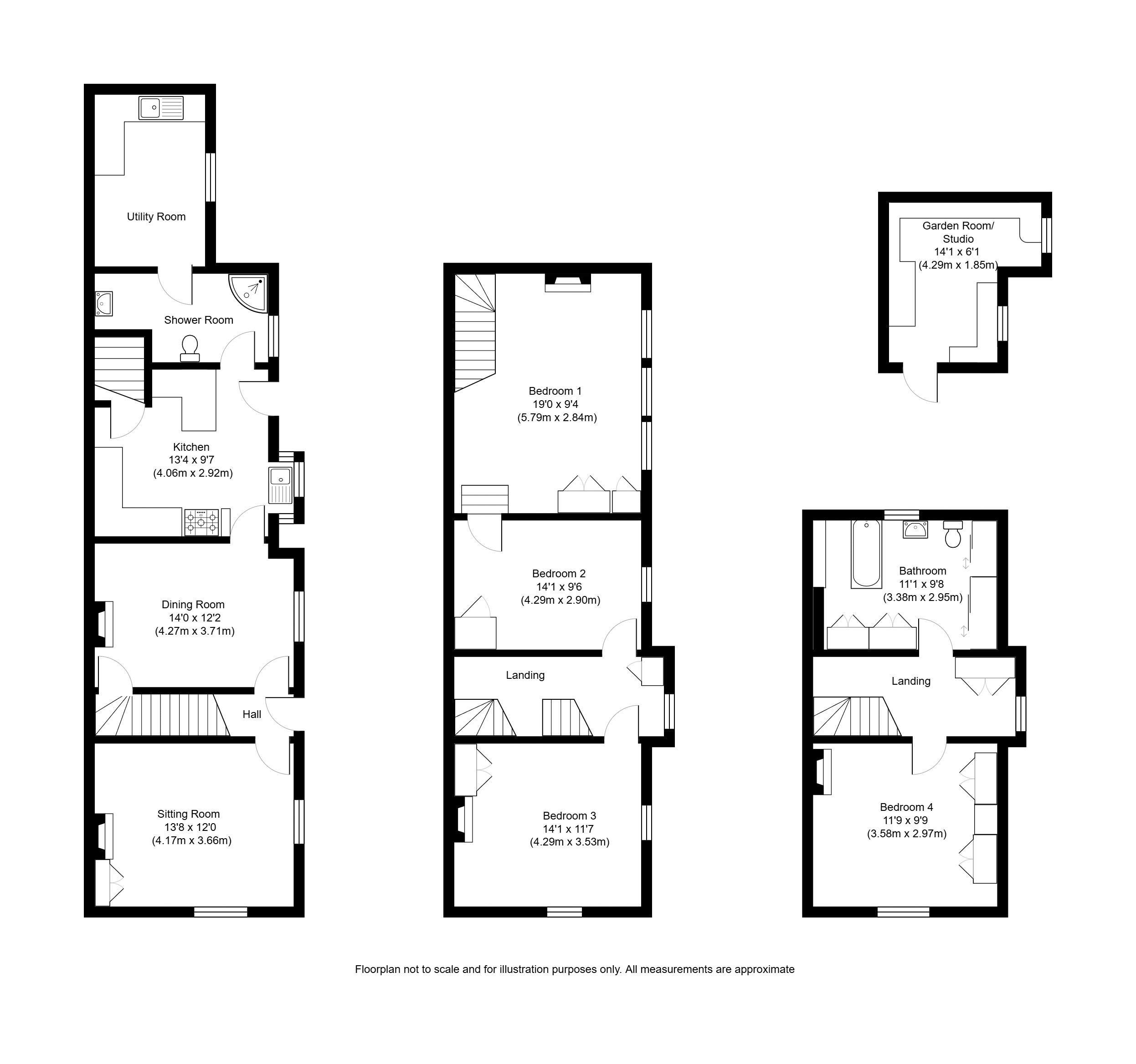 Roselands, Maidstone Road, Tonbridge floorplan