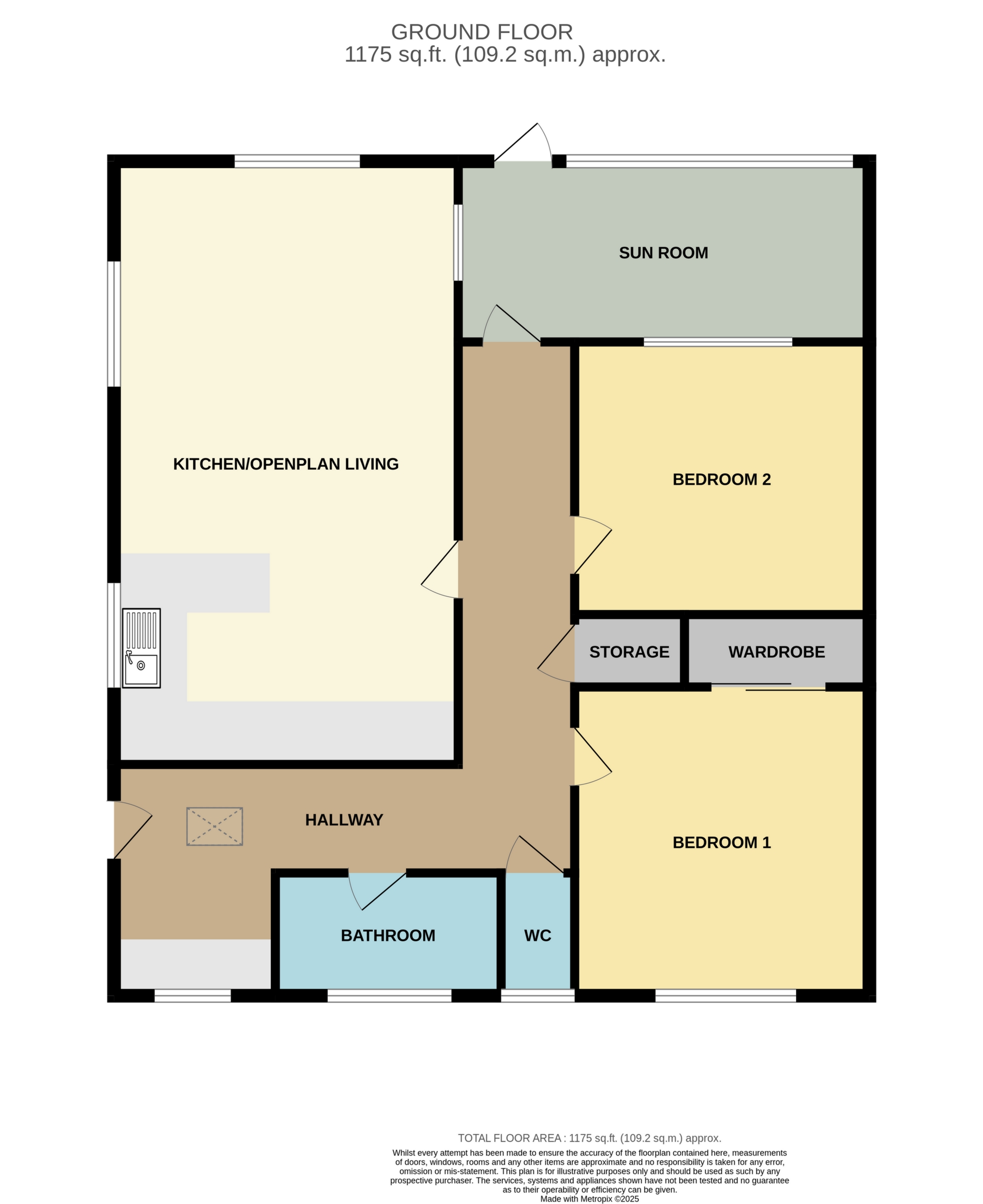 Draycott Road, Derbyshire floorplan