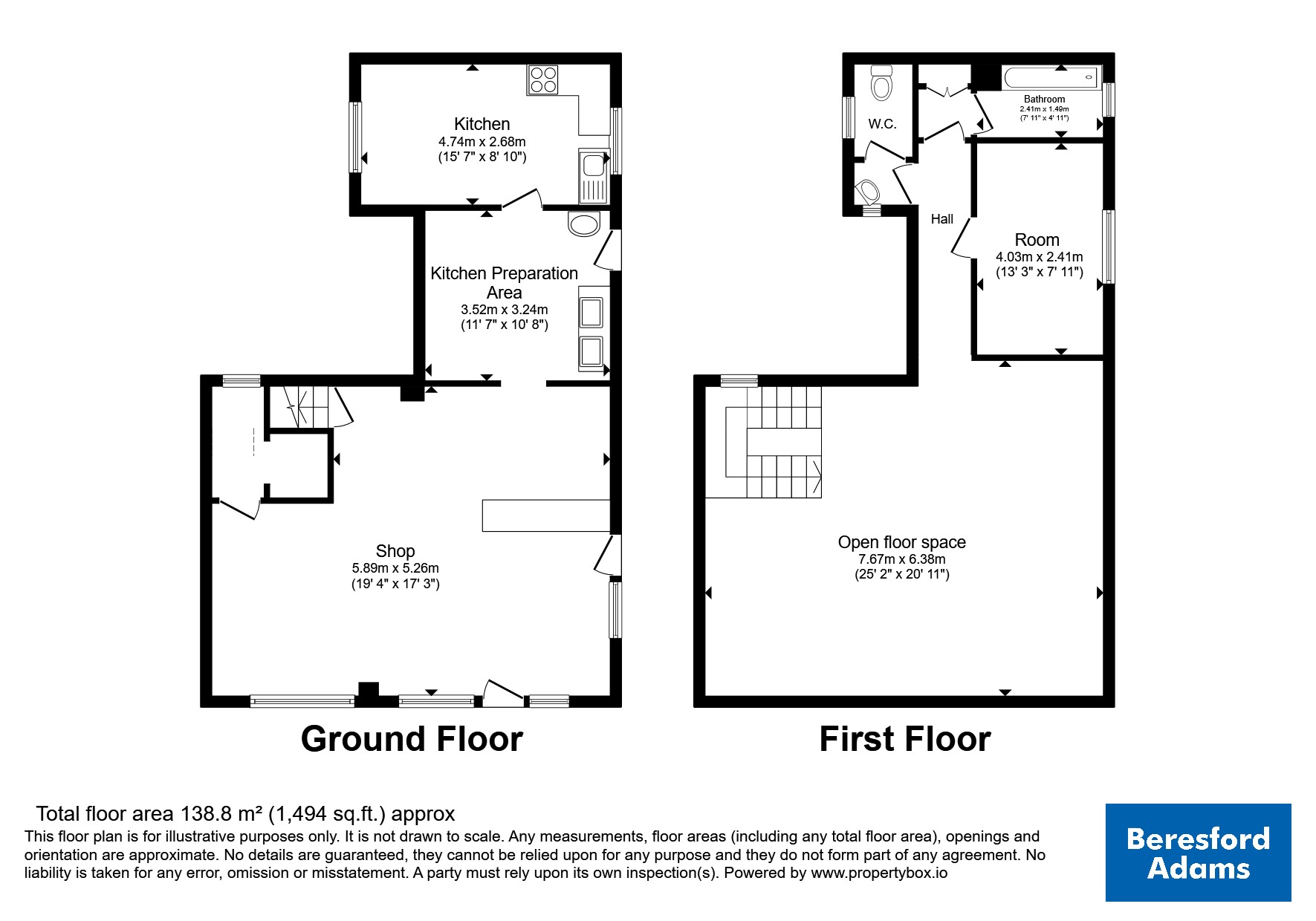 1, Brunswick Road, Flintshire floorplan