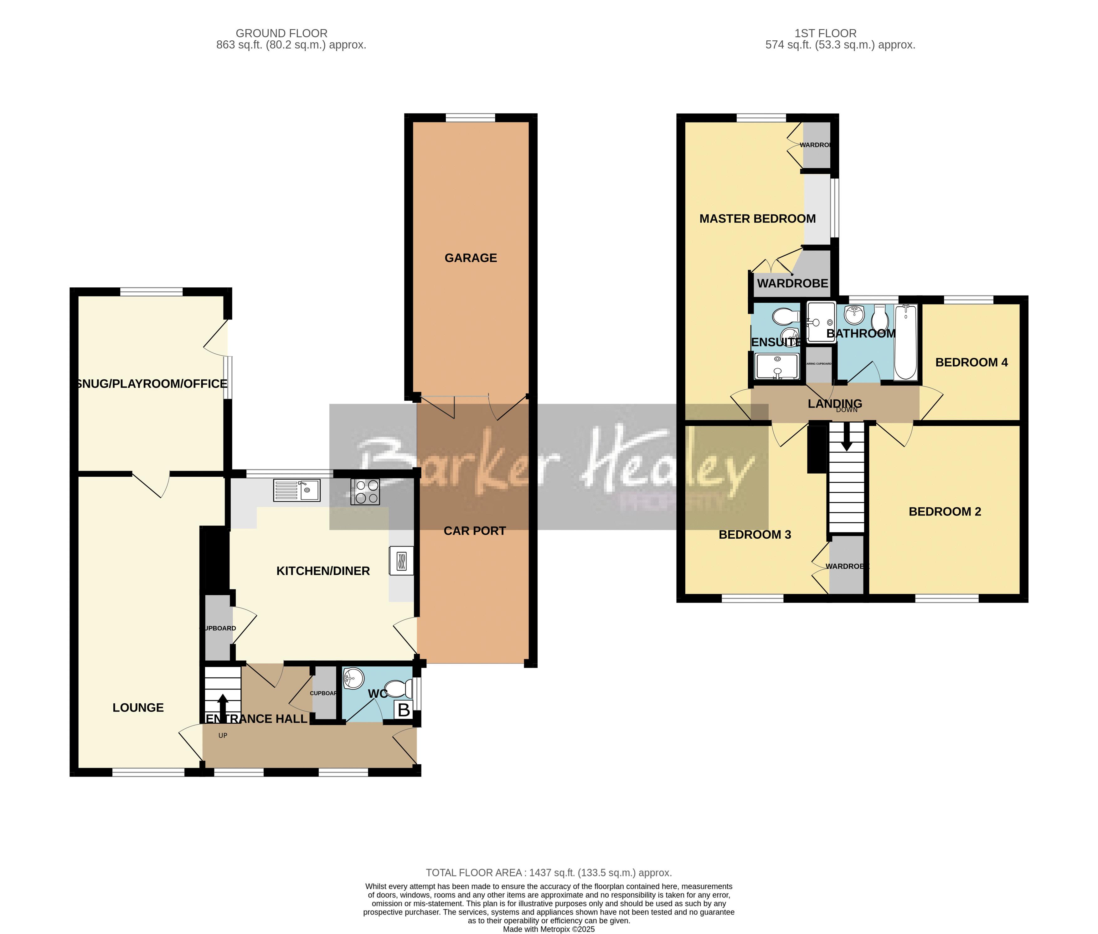 8, Aqualate Close, Newport floorplan
