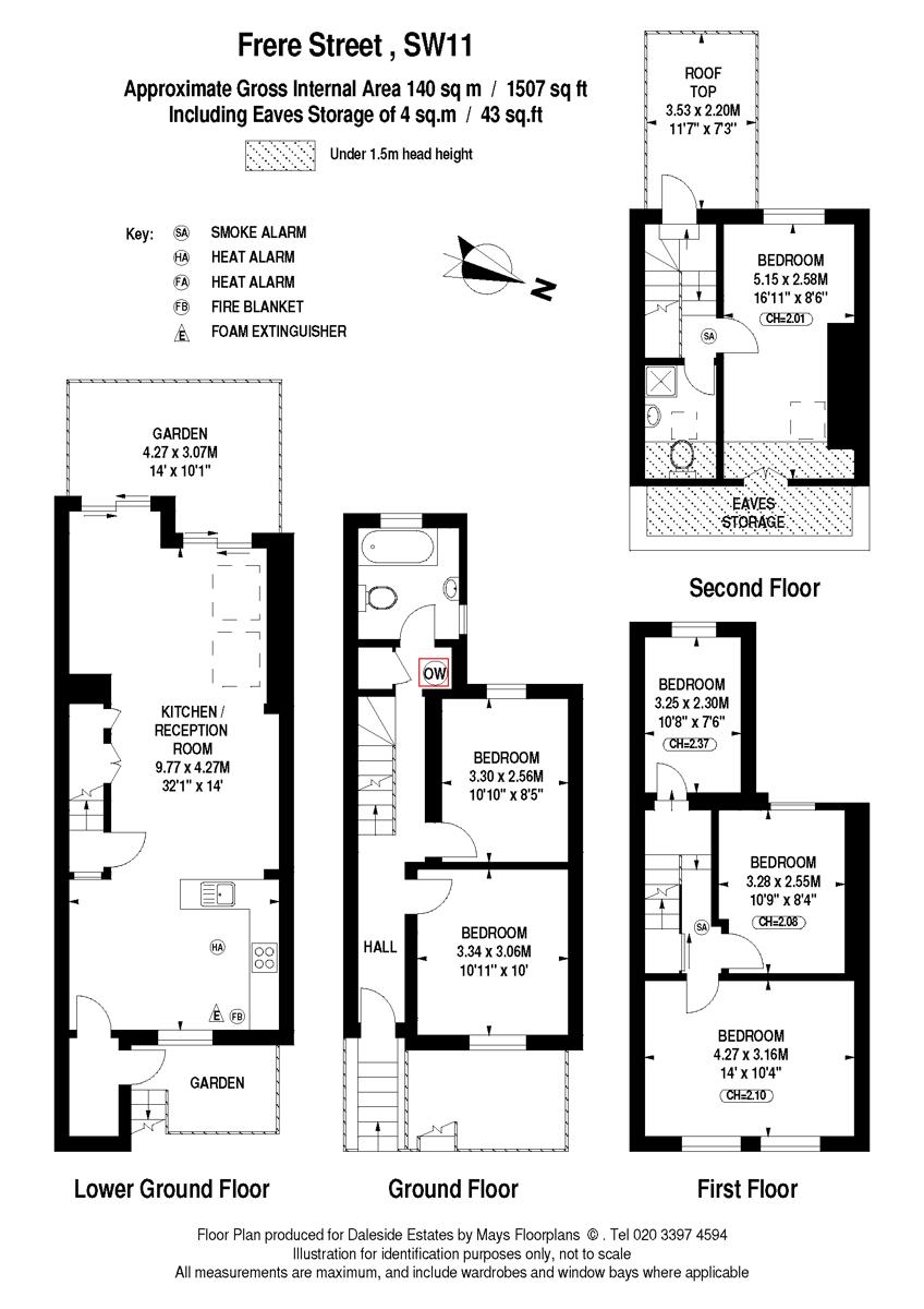 14, Frere Street, London floorplan