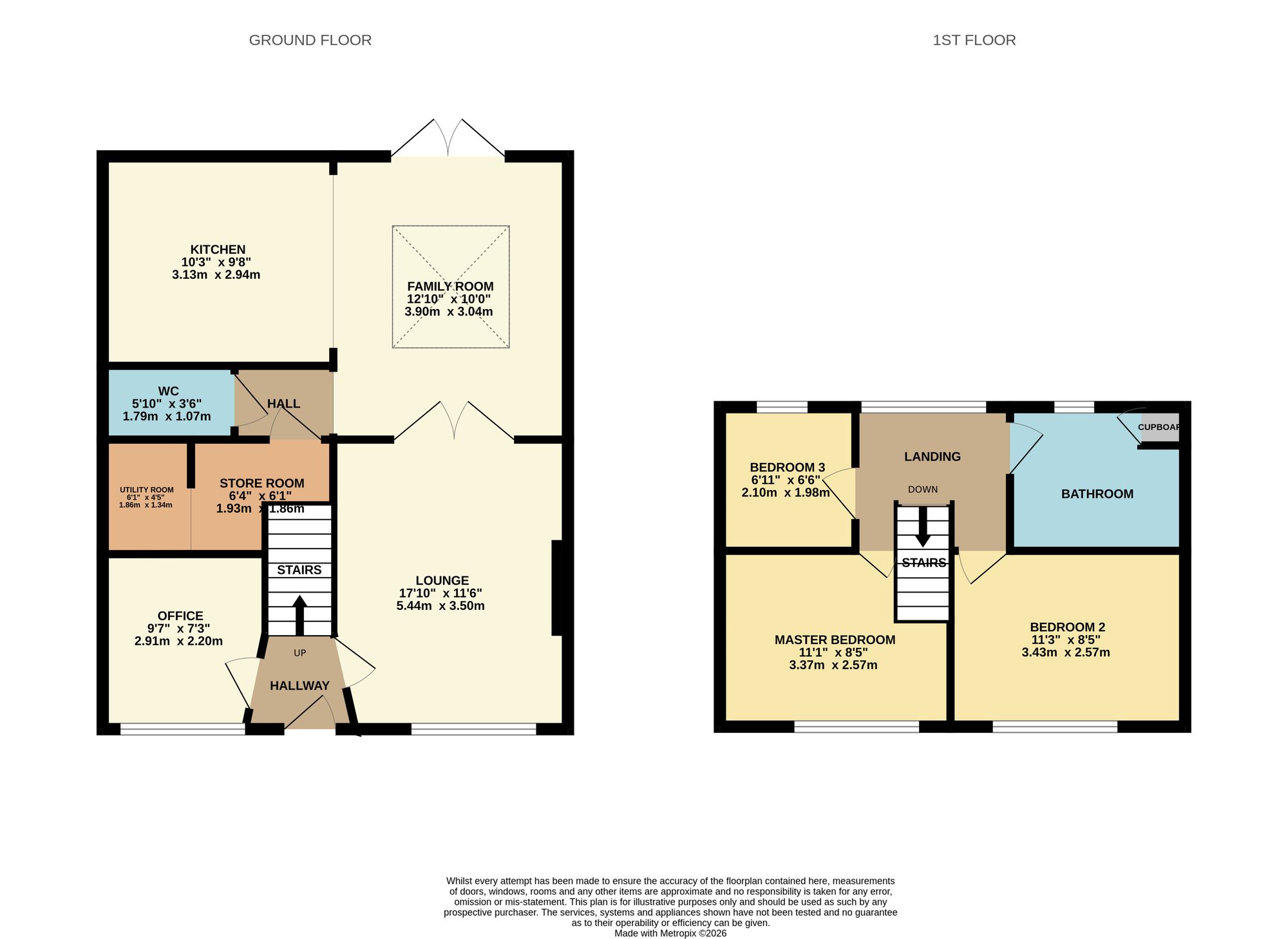 32 Knott Lane, Bolton floorplan