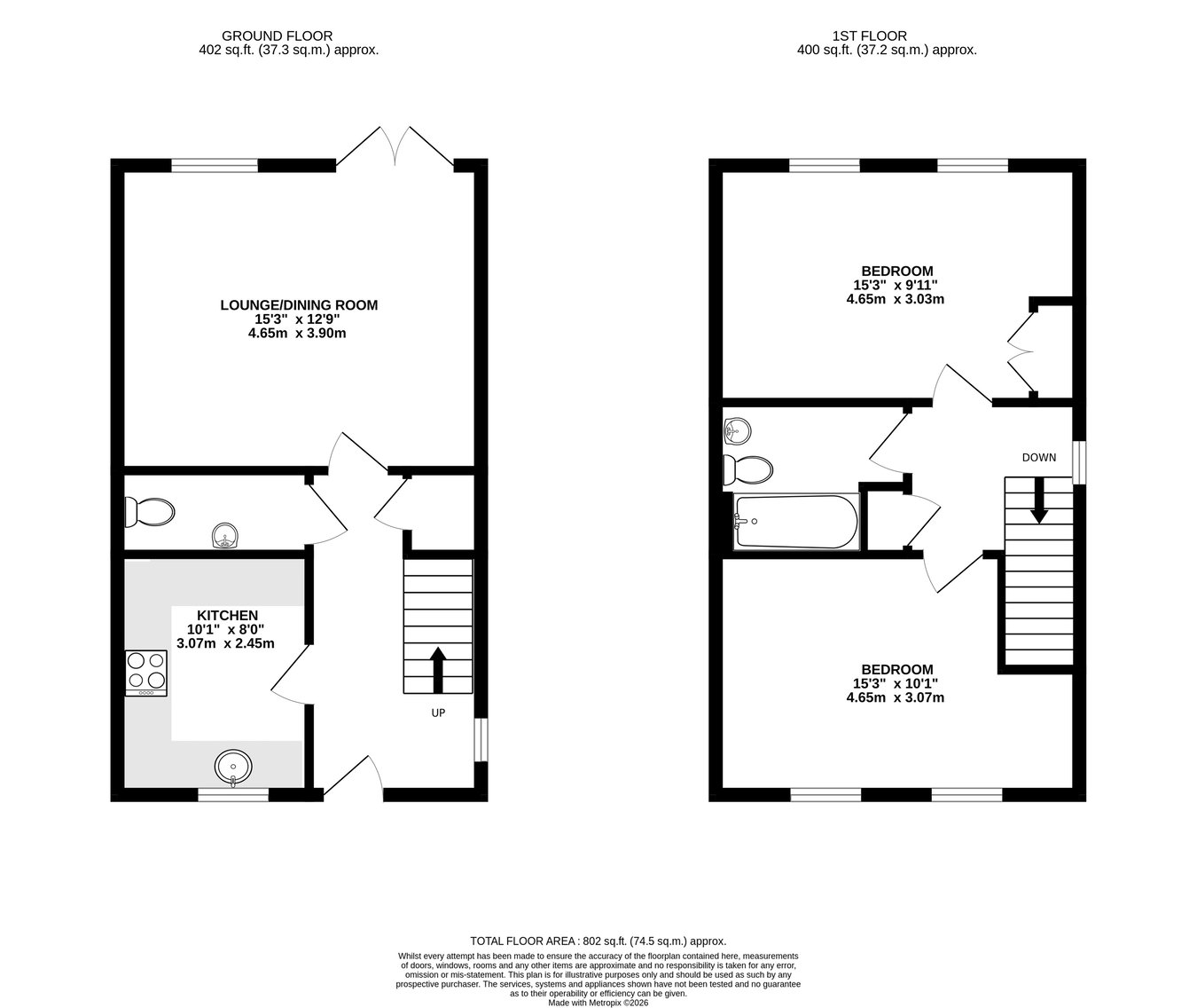24, Juniper Close, Farnham floorplan