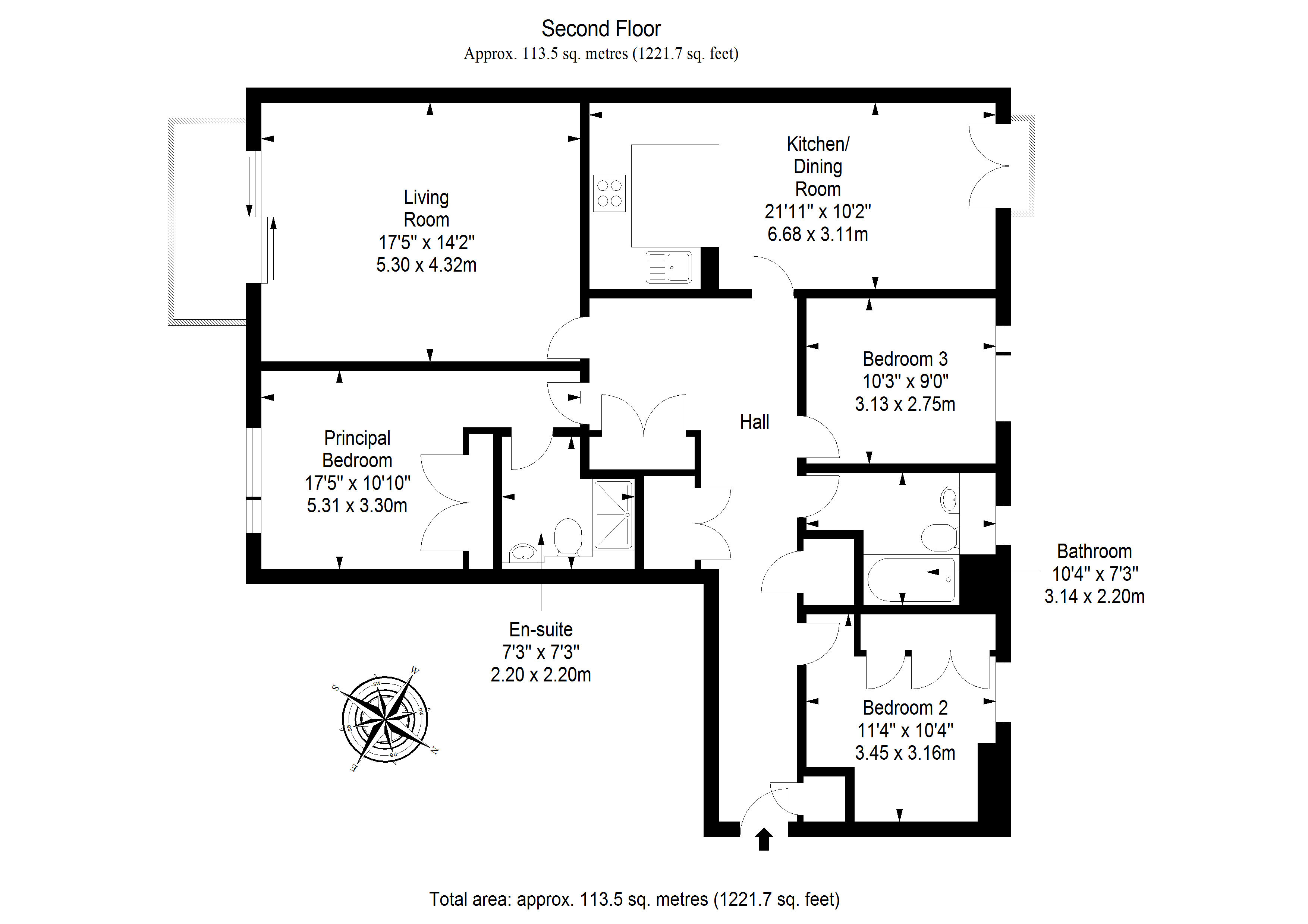 3/8 Western Harbour Midway, Newhaven, Edinburgh EH6, 3 bedroom flat for