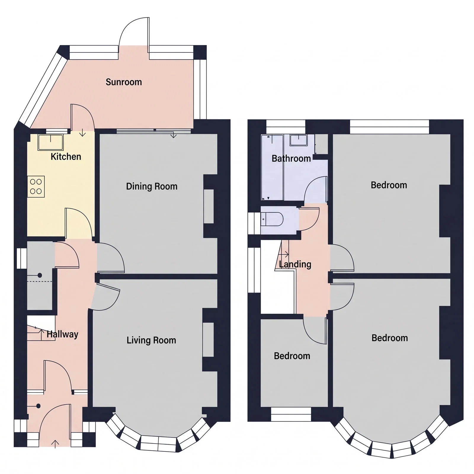 12, Woodford Green Road, Birmingham floorplan