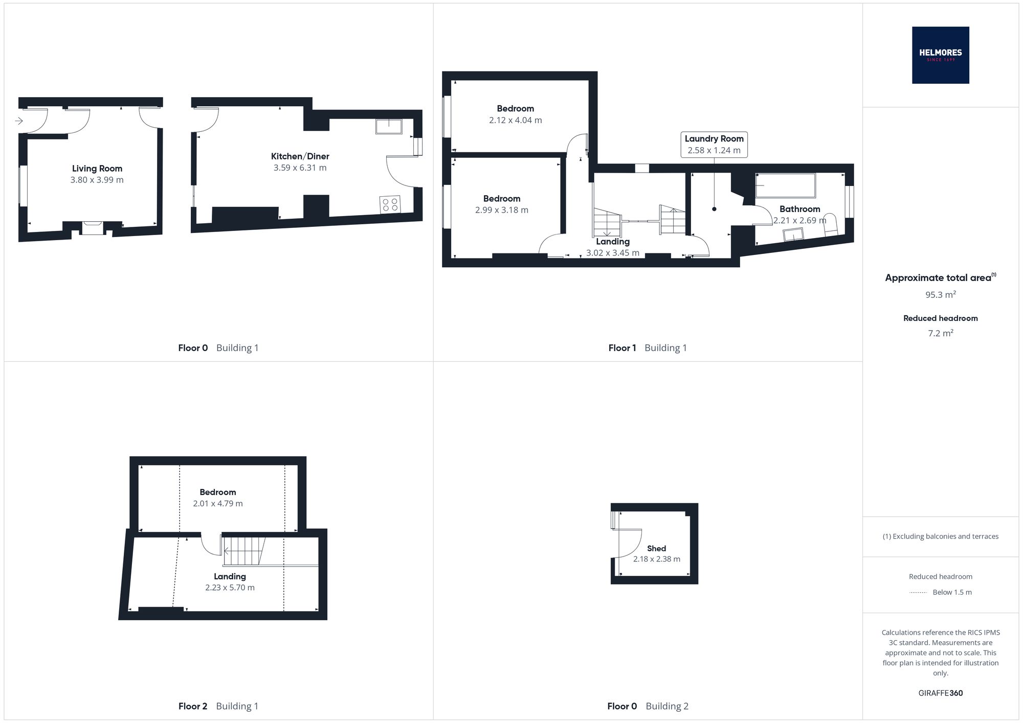 55 East Street, Crediton floorplan
