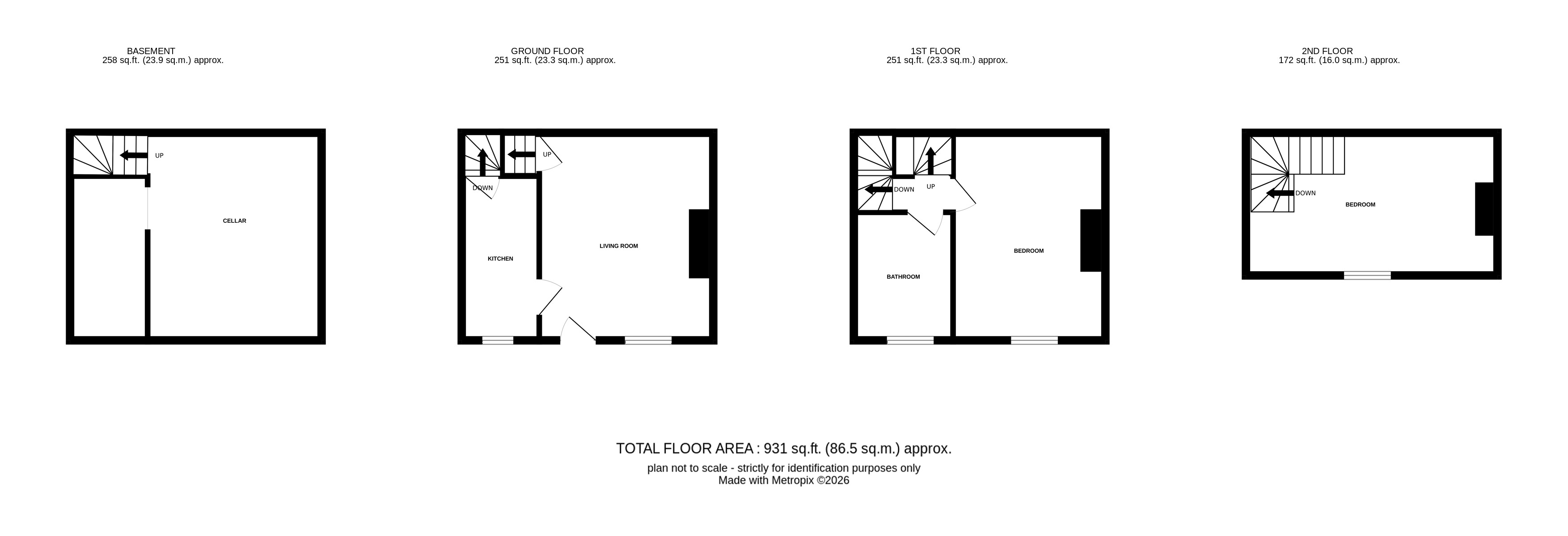 16, Lascelles Road West, West Yorkshire floorplan