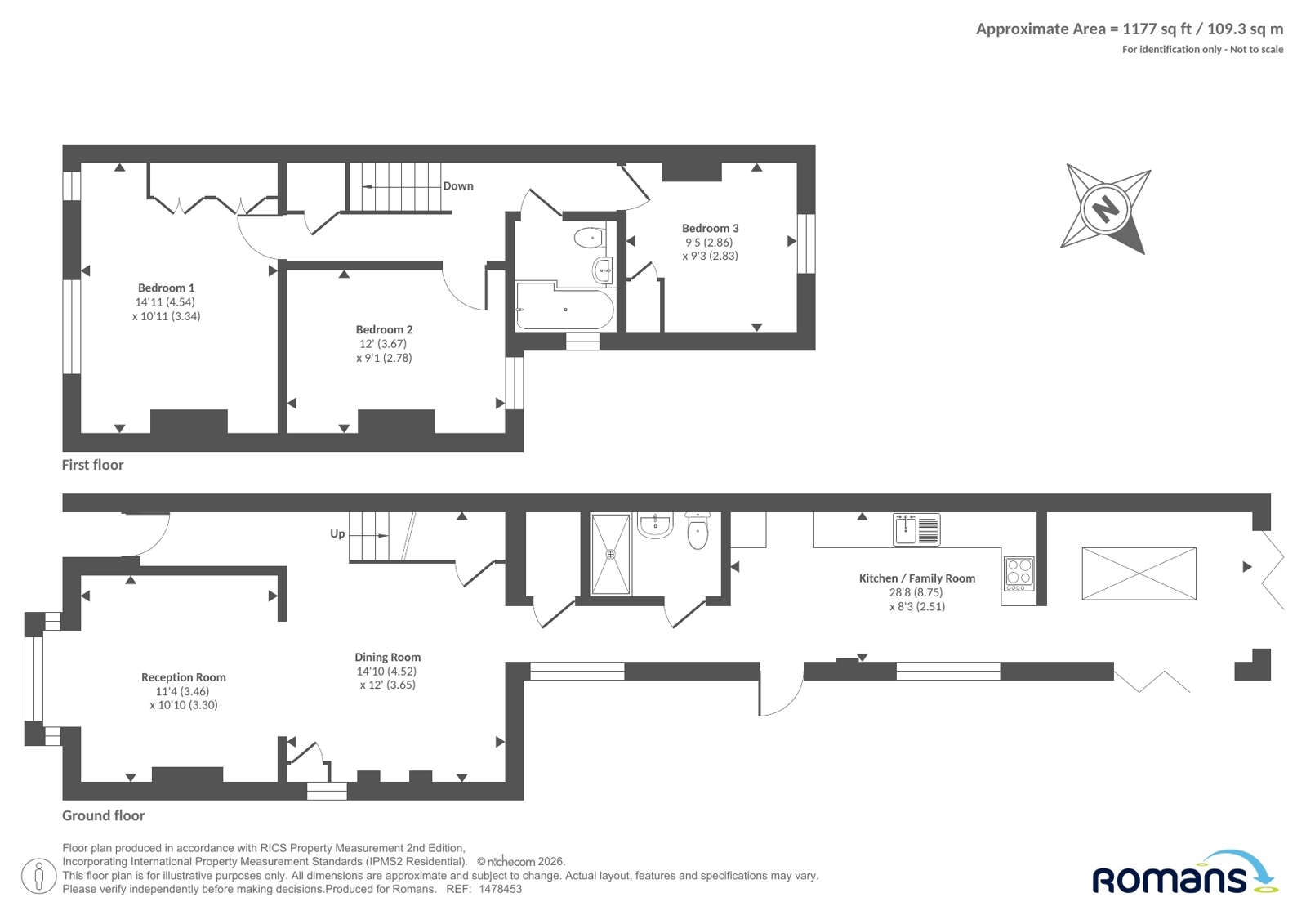 45, Fernbank Road, Berkshire floorplan