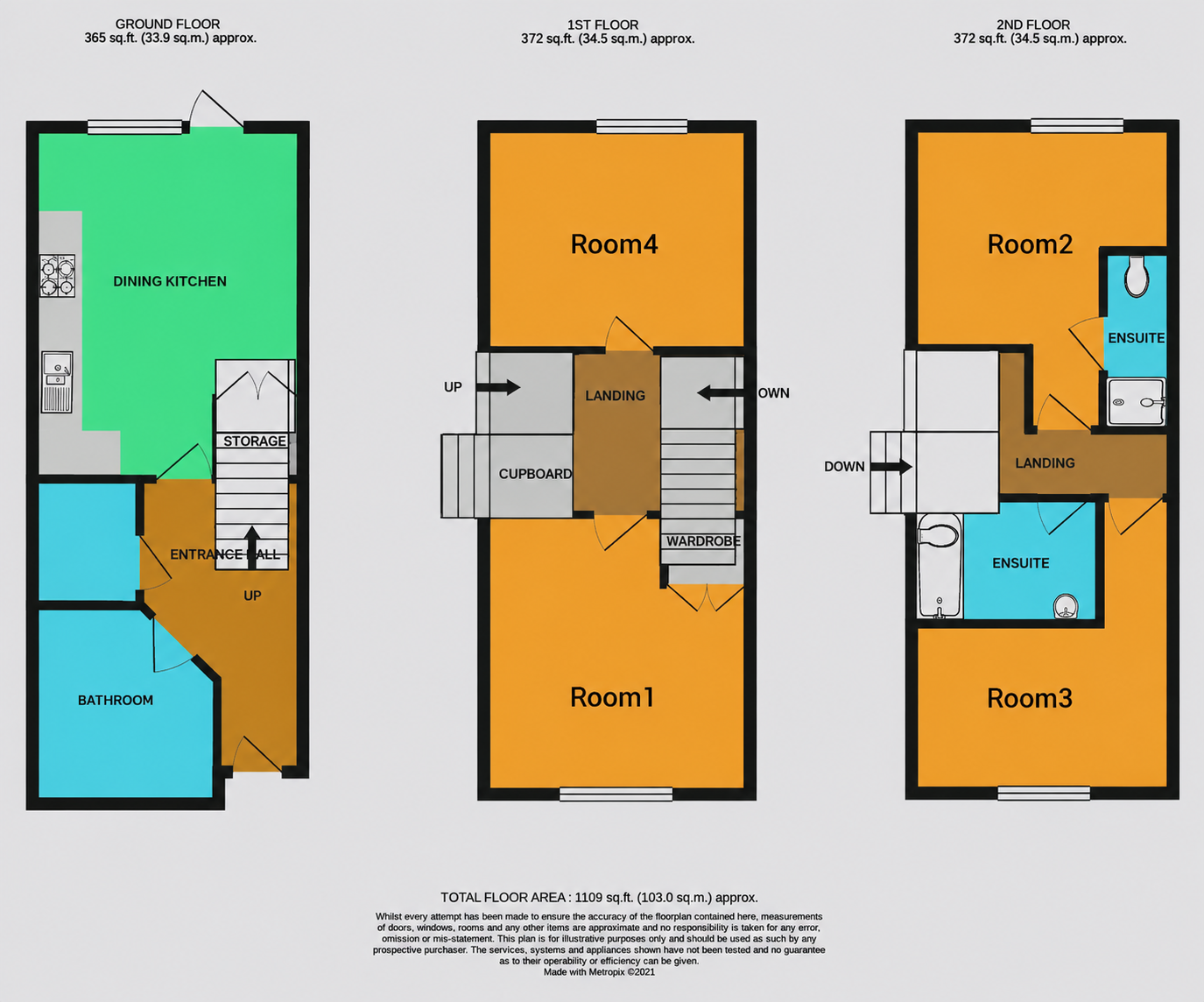 66, Markfield Avenue, Manchester floorplan