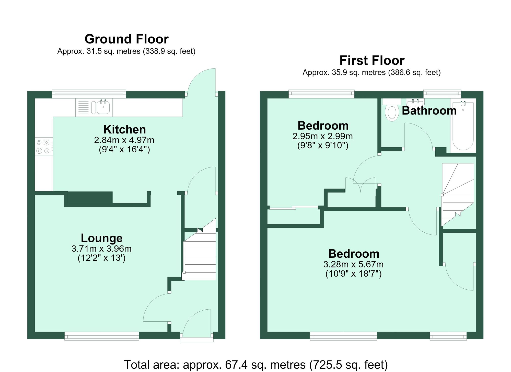 36 Blairhead Drive, Watford floorplan