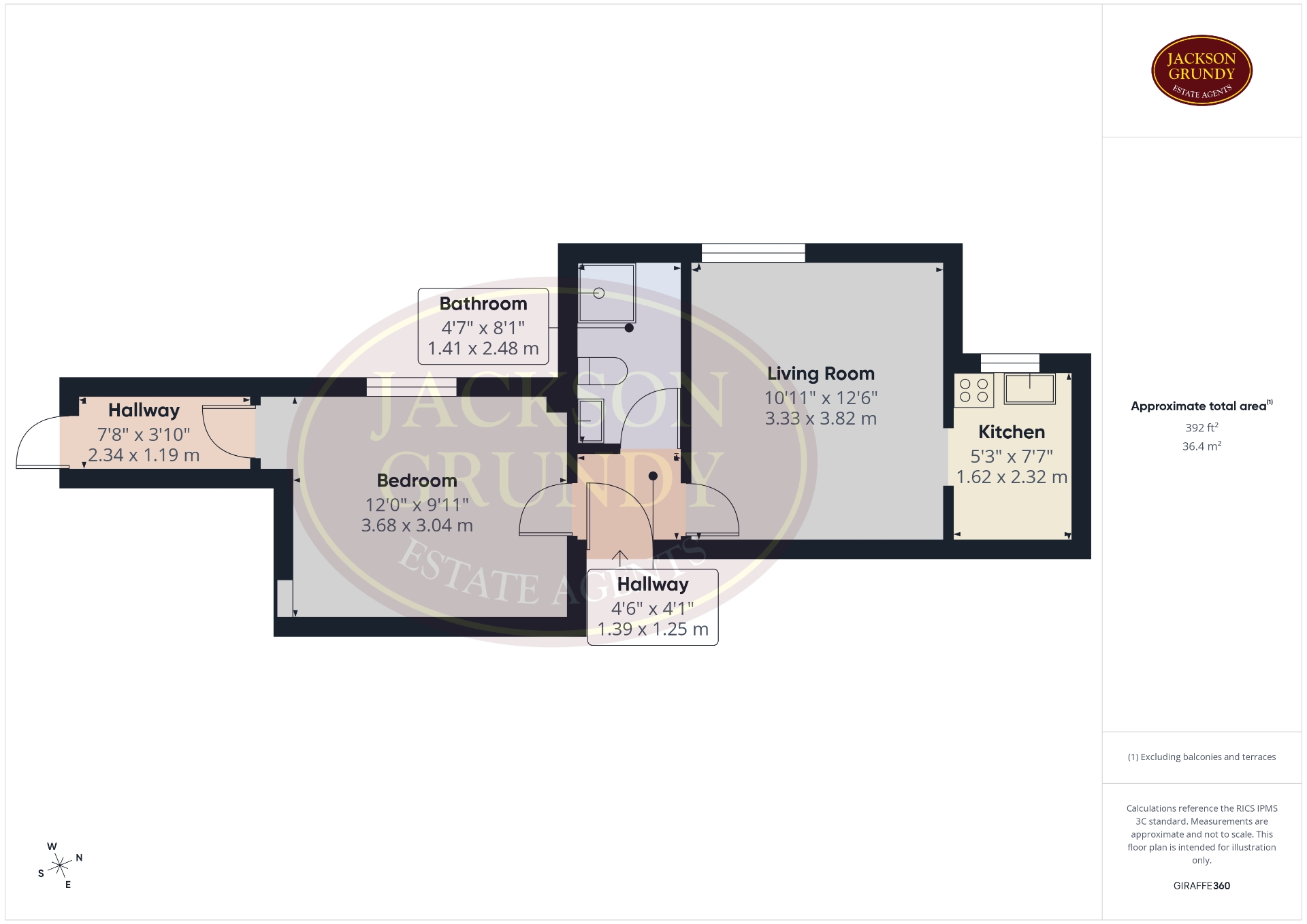 Flat 10 439-441, Wellingborough Road, Northampton floorplan