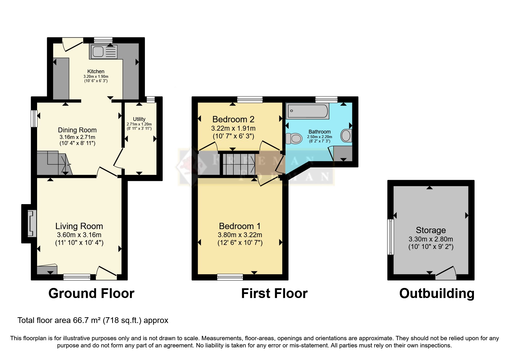 8, Fair Lane, East Sussex floorplan