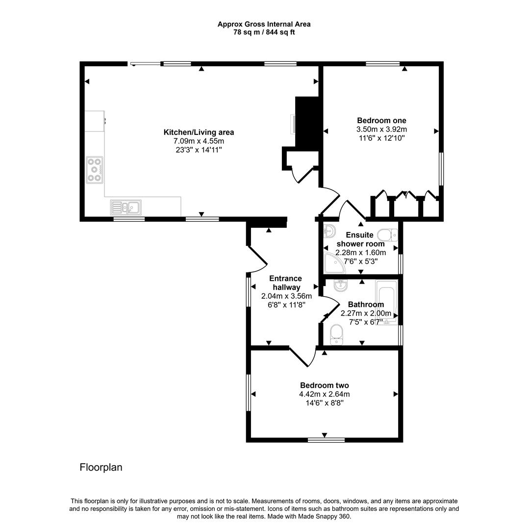 Can-y-nant, East Street, Newport floorplan
