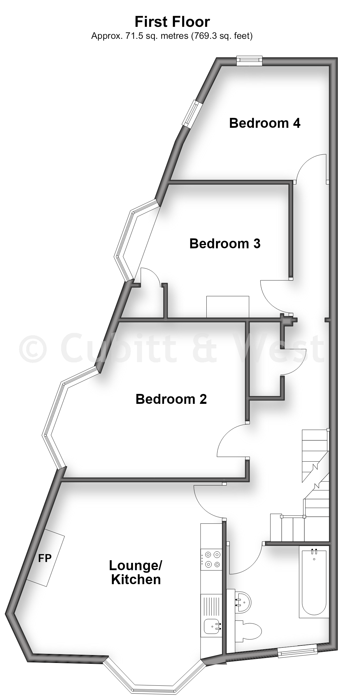 108, Edburton Avenue, Brighton floorplan