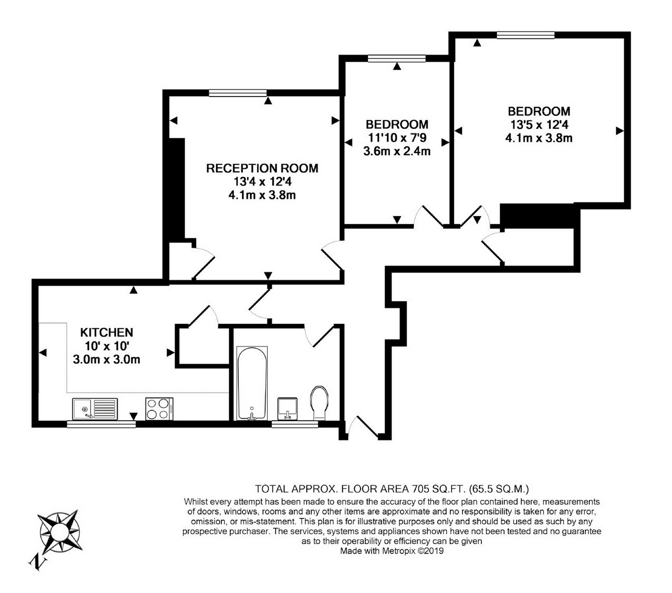 2 Bedrooms Flat to rent in Lenham House, Staple Street, London Bridge SE1