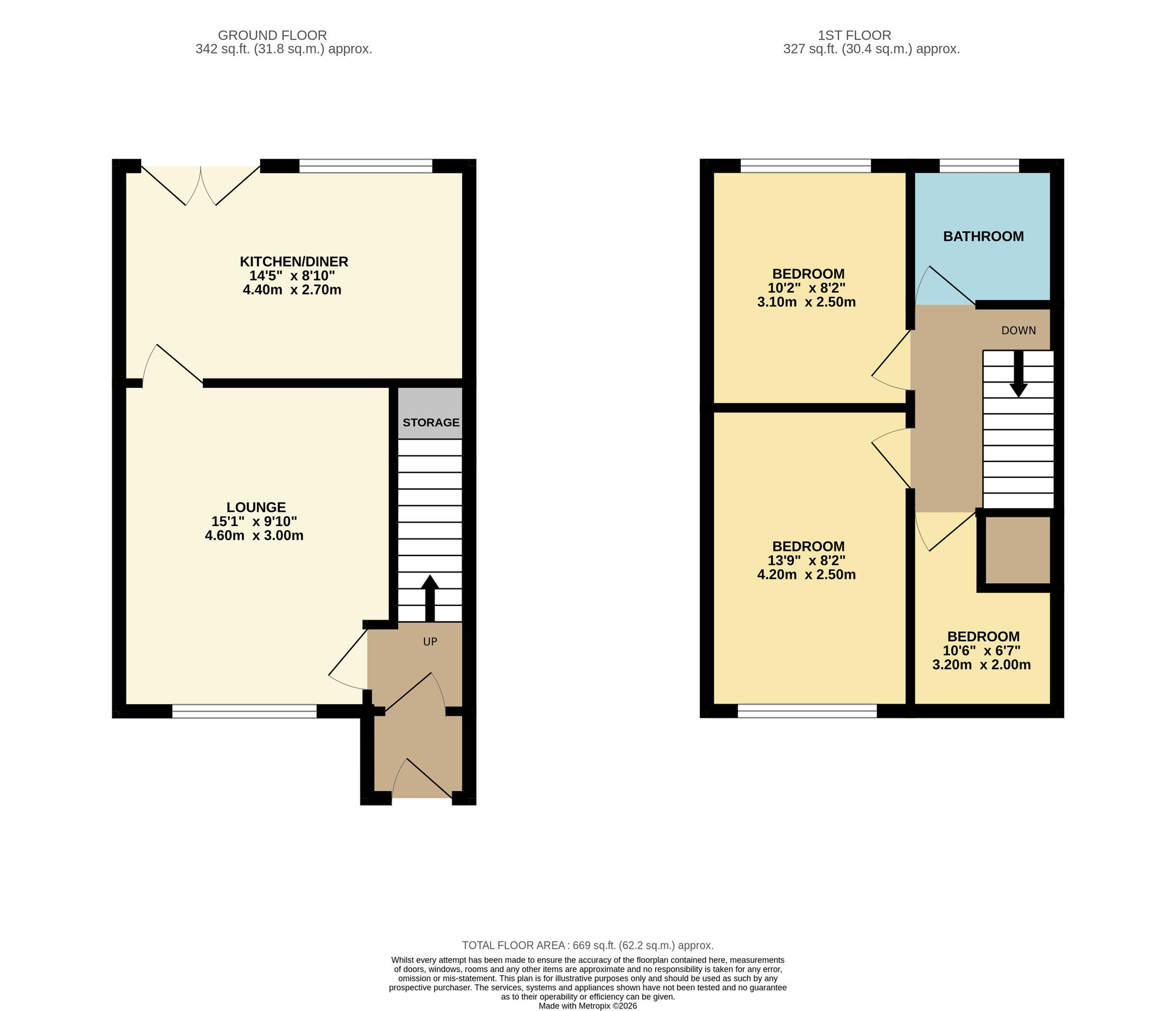 160 Thornham Drive, Bolton floorplan