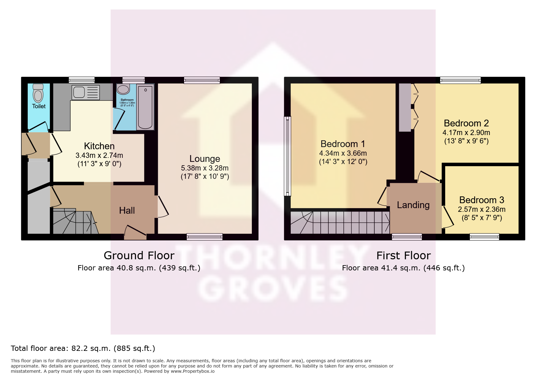 3, Barns Place, Altrincham floorplan