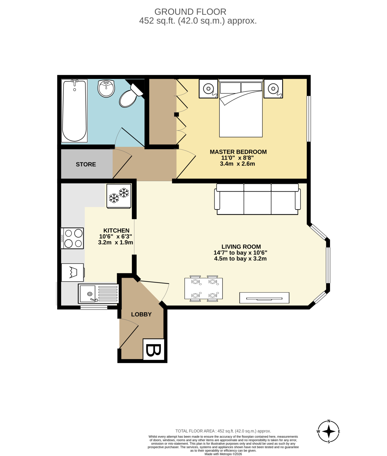 88 Hinton Lodge St Neots Road, Eaton Ford floorplan