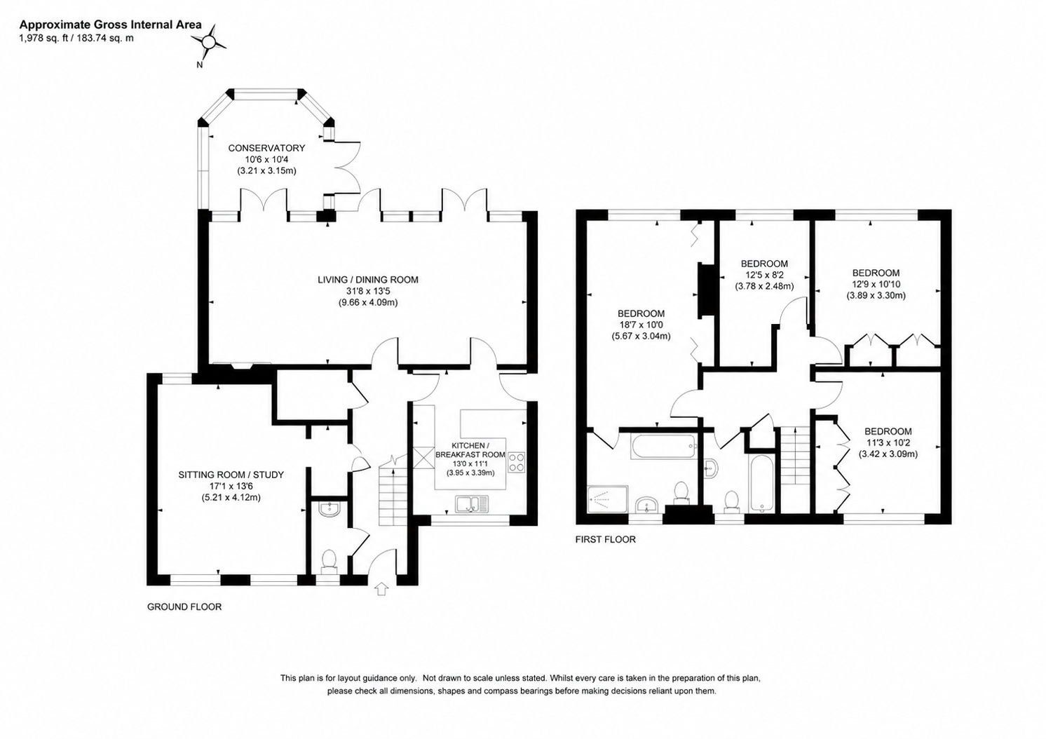 43, Sunte Close, Haywards Heath floorplan
