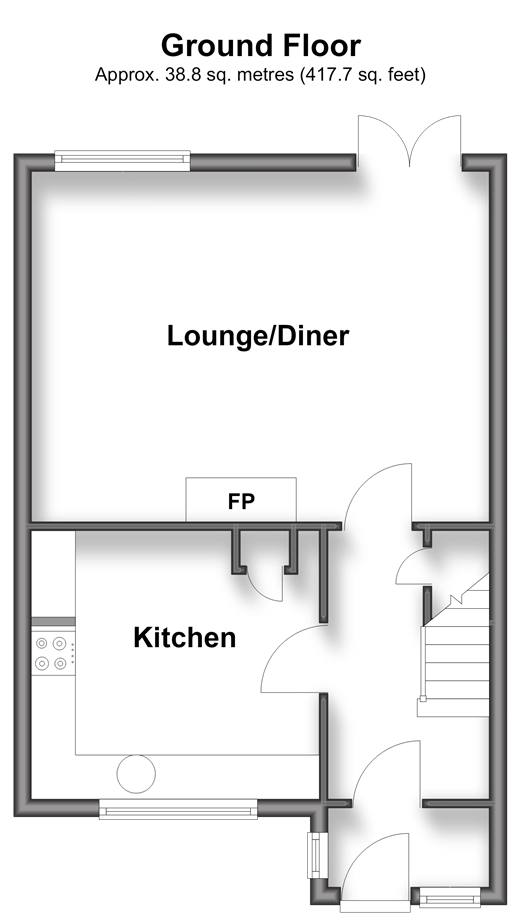 Burnham Walk Rainham, Gillingham floorplan