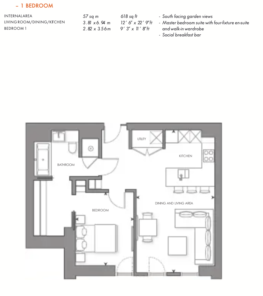 Apartment W2, London floorplan