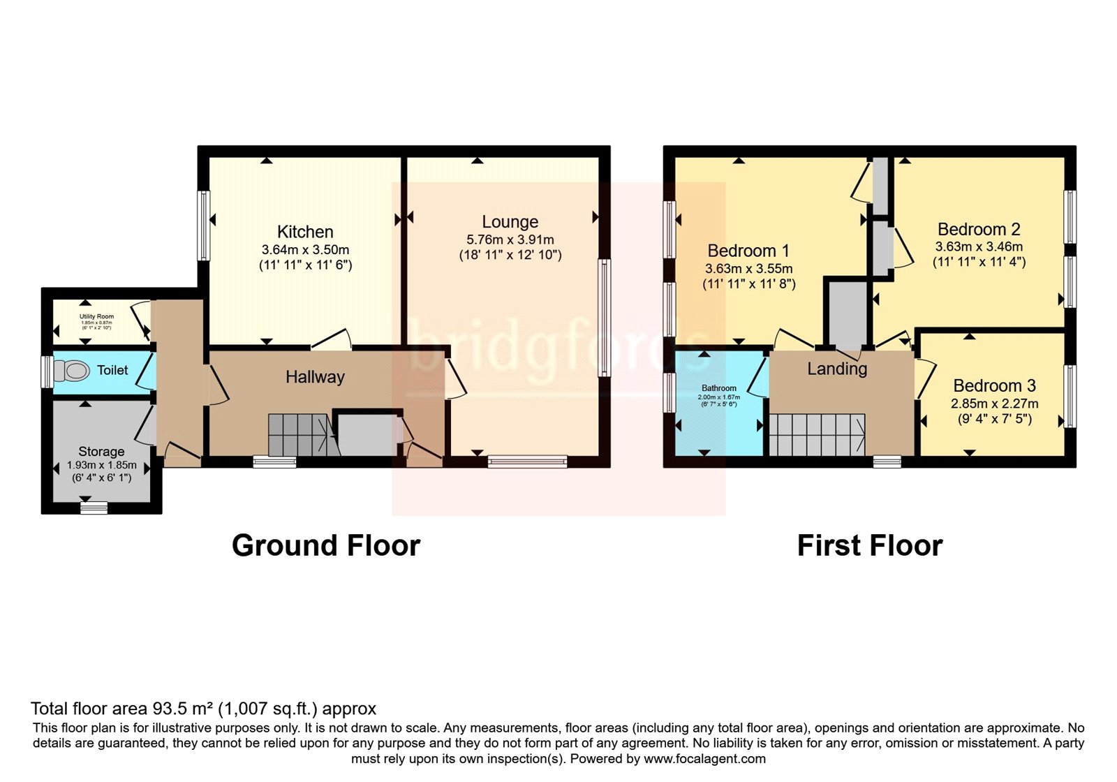 49, Cross Lane, Stockport floorplan