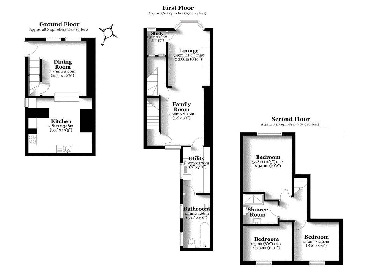 52, Grove Street, Raunds floorplan