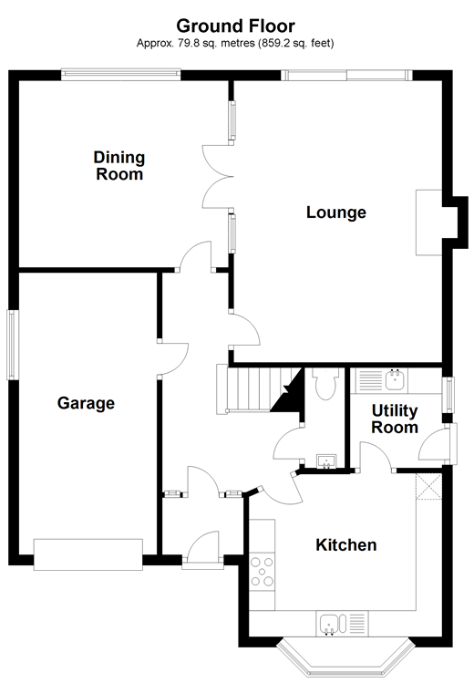 4 Bedrooms Detached house for sale in Chatsworth Drive, Rustington, West Sussex BN16