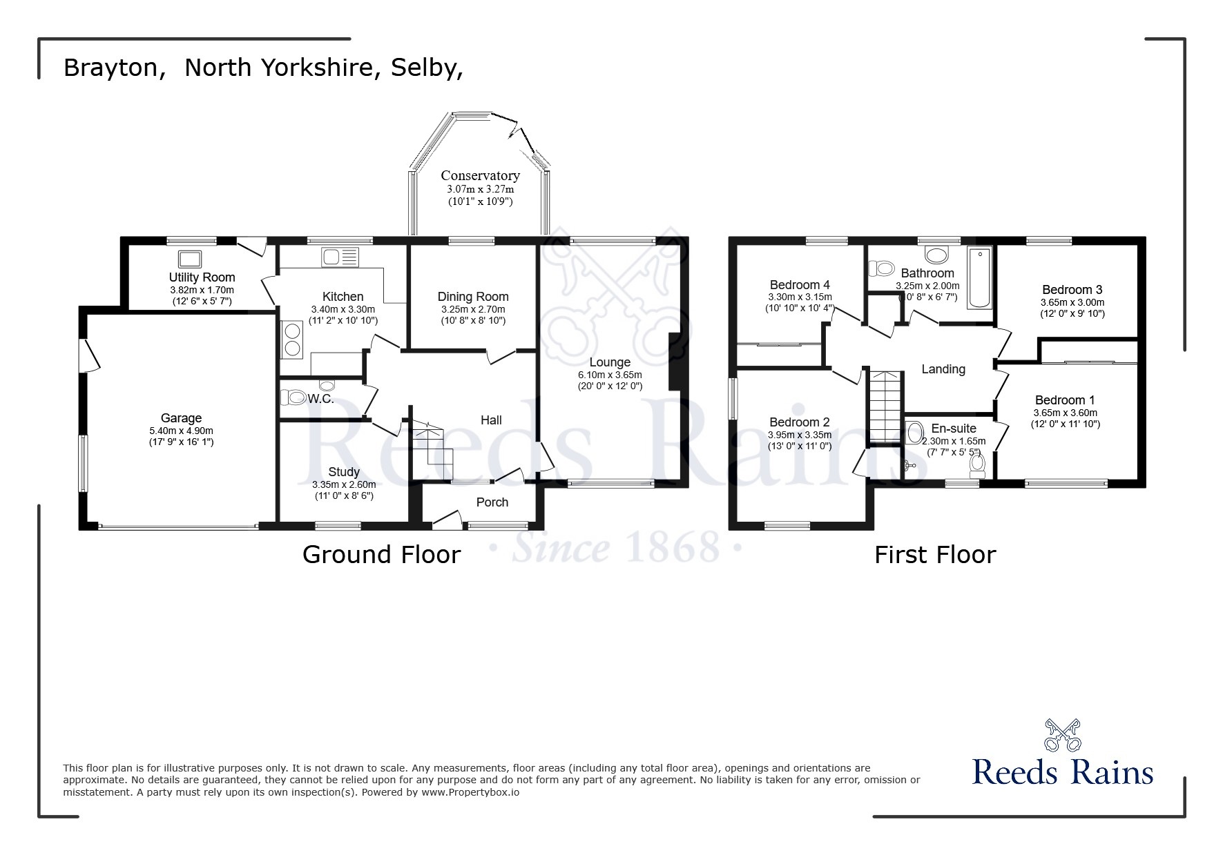 29, Spring Walk, Selby floorplan