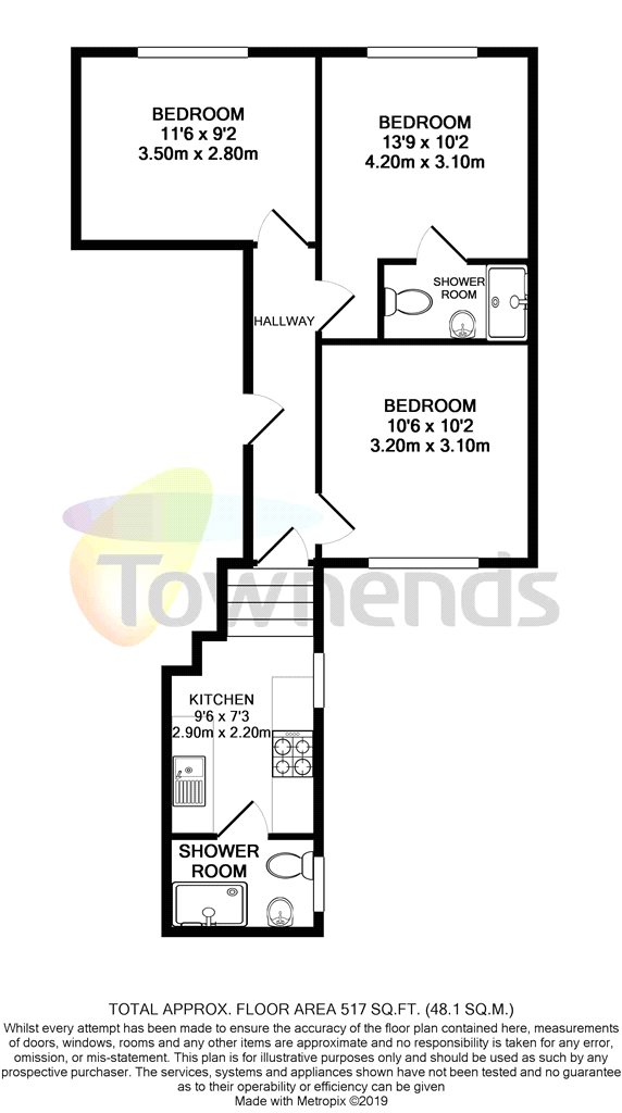 3 Bedrooms Flat to rent in London Road, Twickenham TW1